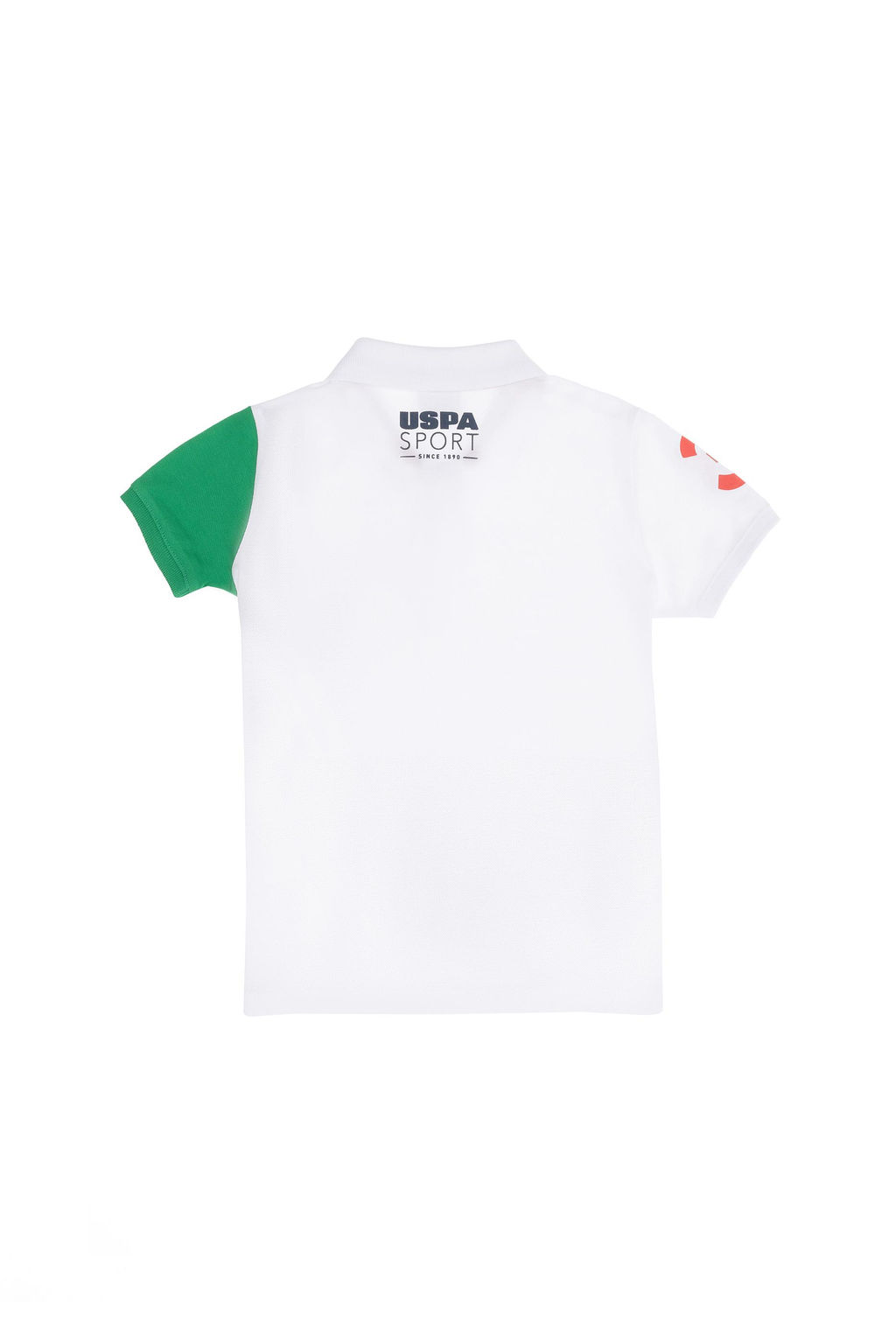 U. S. Polo Assn Белая футболка с воротником-поло для мальчика - U.s. polo assn фото 10