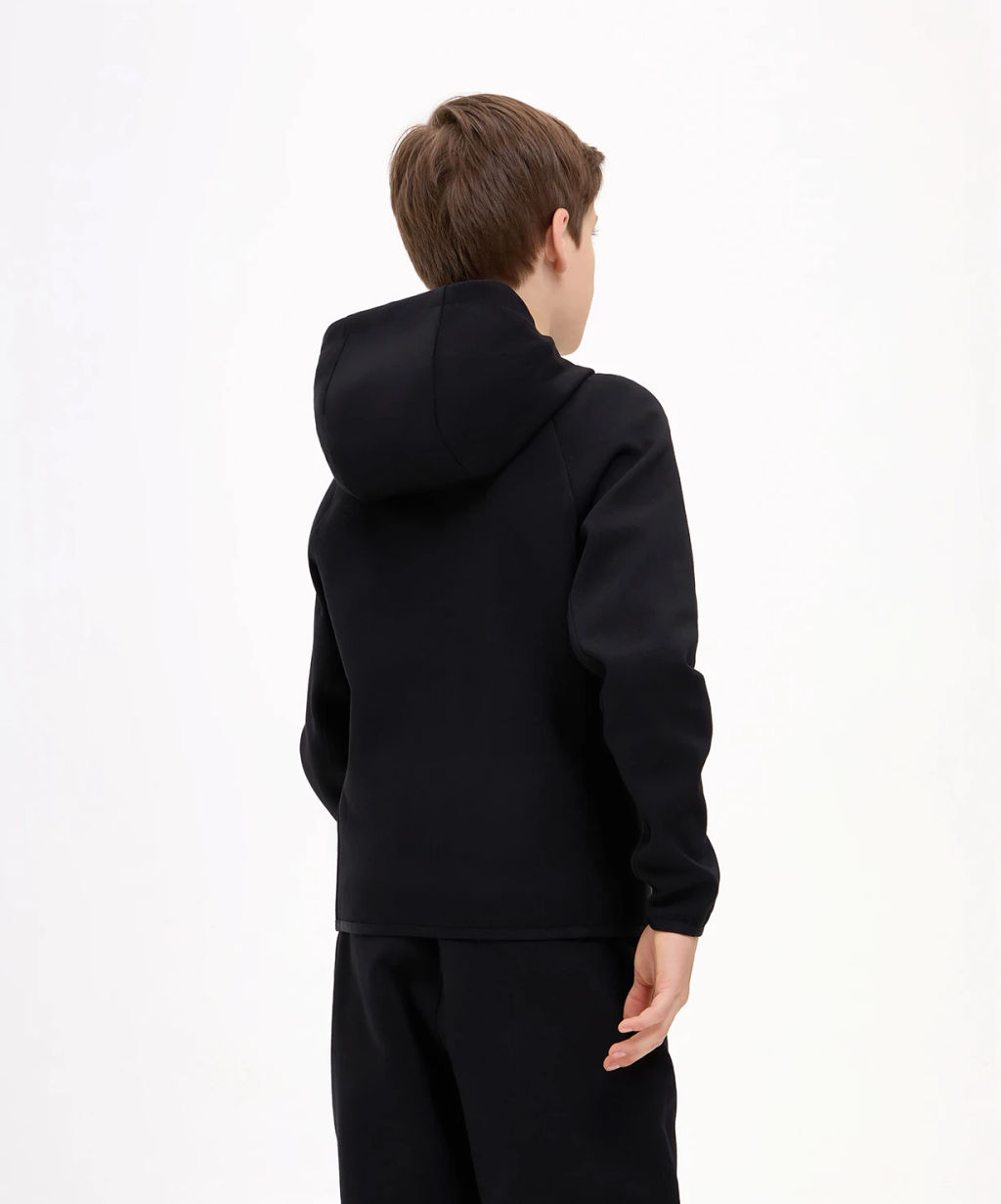 Худи на молнии JOGEL ESSENTIAL Athlete Hooded FZ Jacket, черный  фото 10