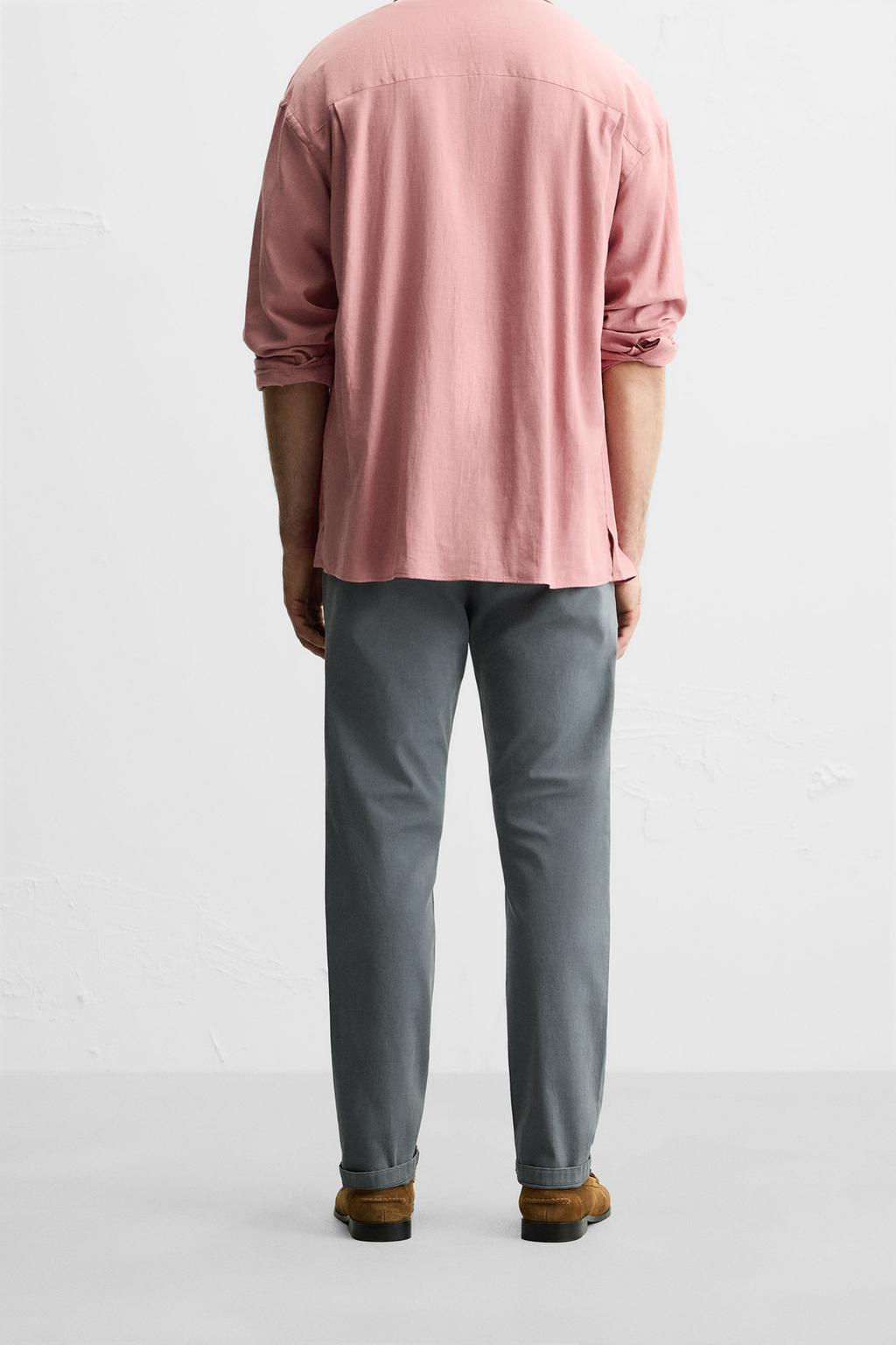 SKINNY FIT CHINO TROUSERS - Zara фото 48