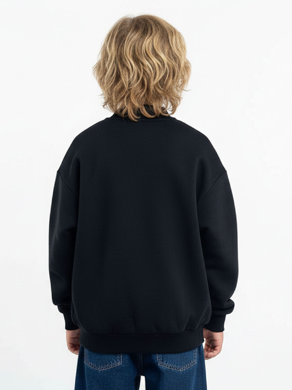 Джемпер на молнии с шевроном 22-2515 черный - Mini maxi фото 3