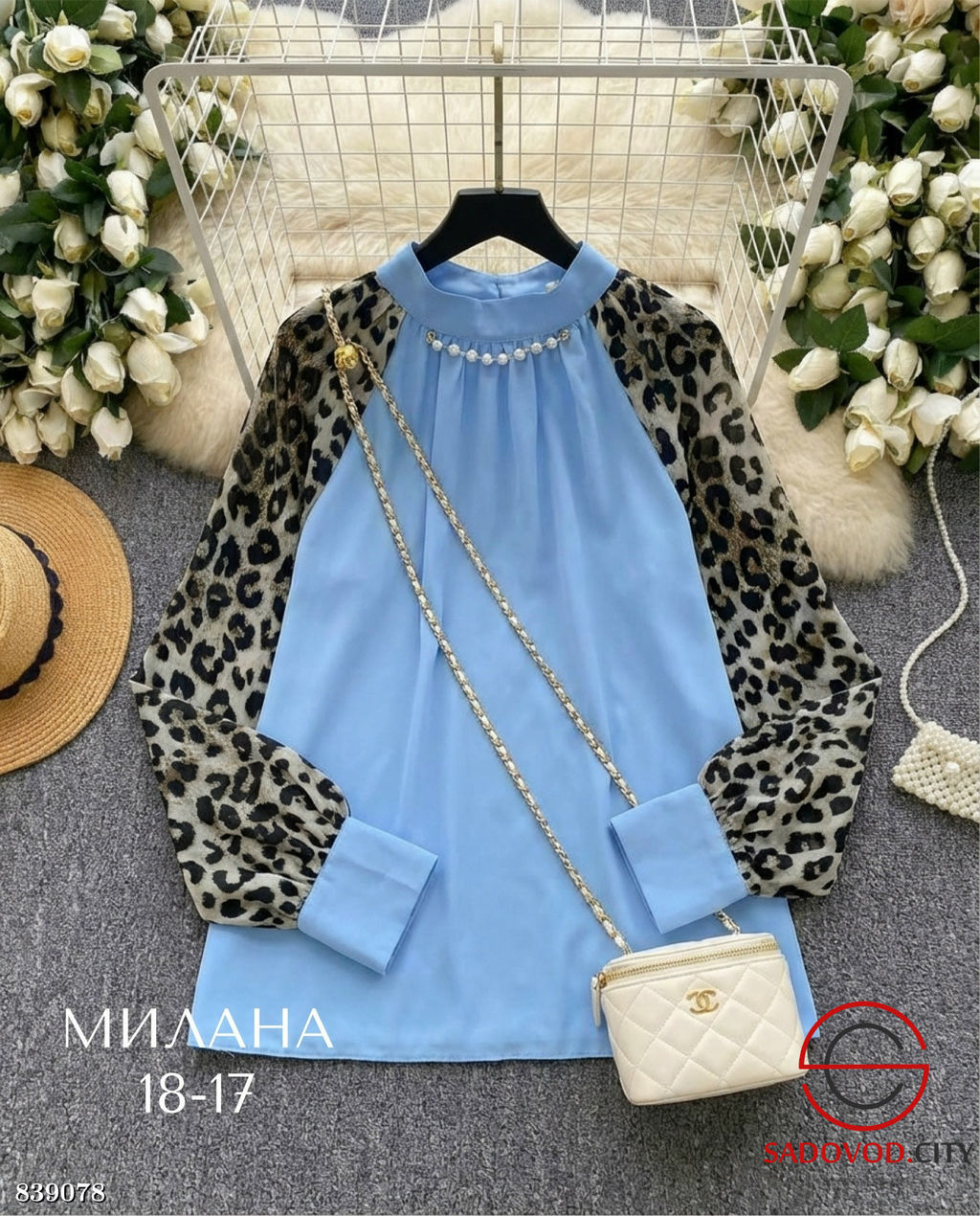 Блузка женская шелковая - Bruno фото 3