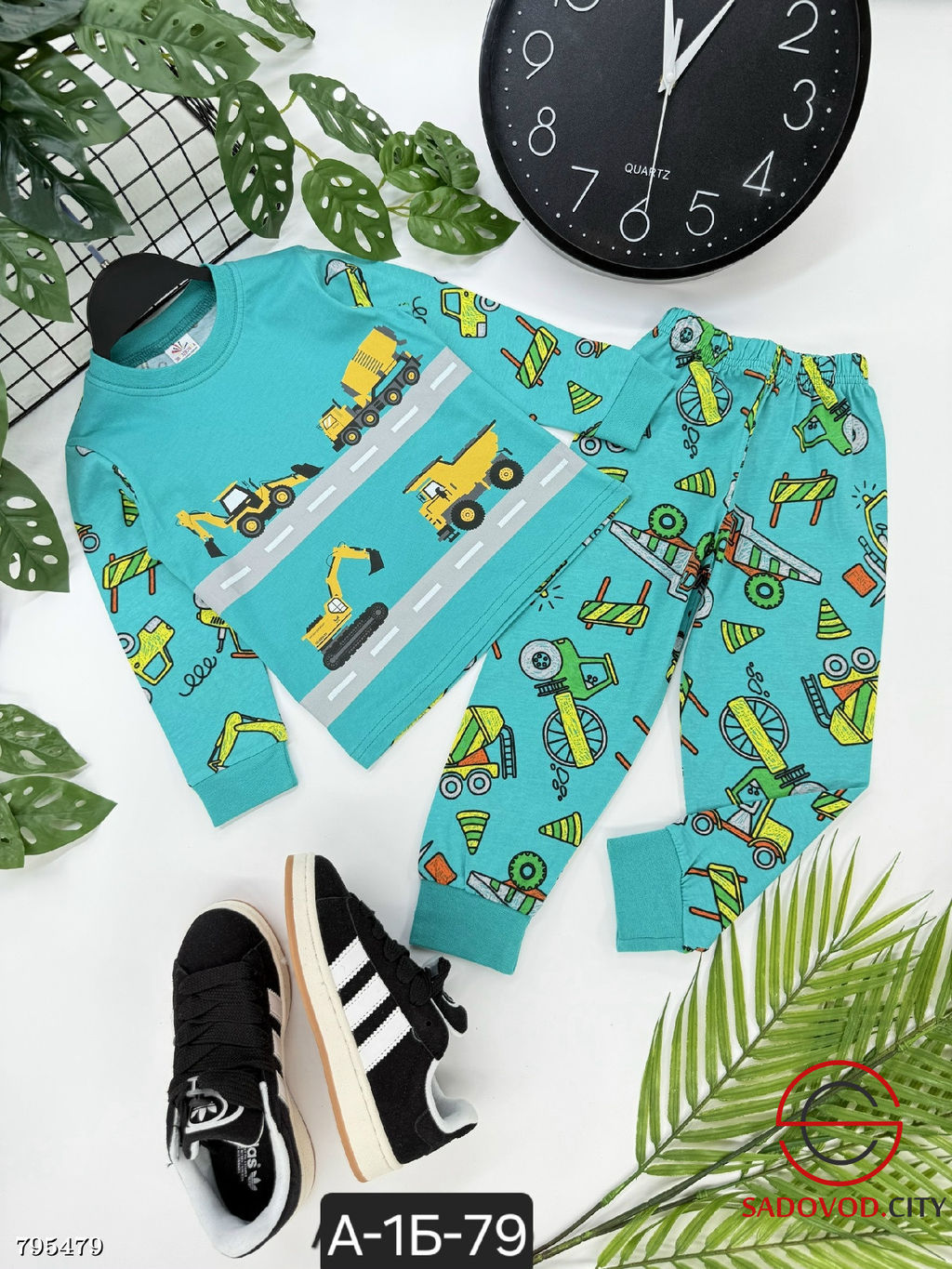 Пижама для девочки и мальчика с рисунком