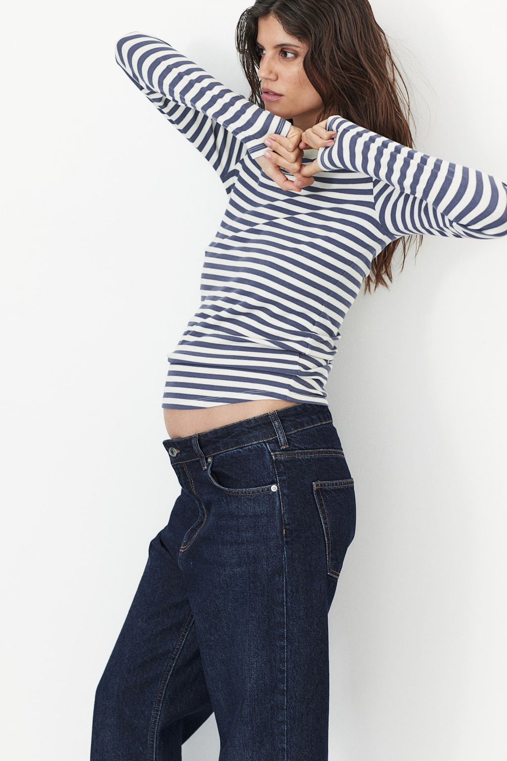 MAMA Camiseta en punto de canale - H&m фото 4