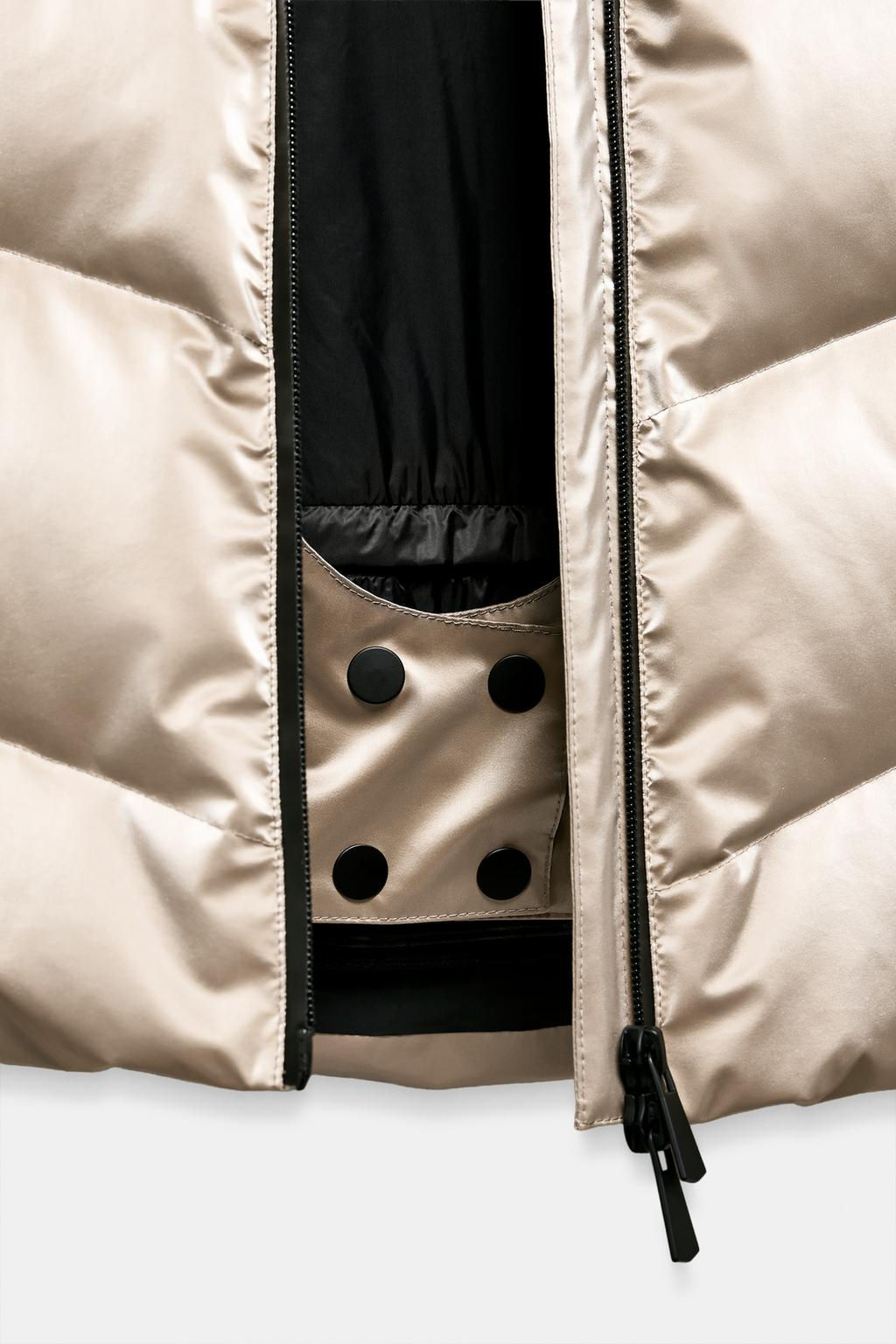 WATER-RESISTANT WINDPROOF DOWN PUFFER JACKET RECCO® TECHNOLOGY SKI COLLECTION, CHARACTERISTICS - Zara фото 31