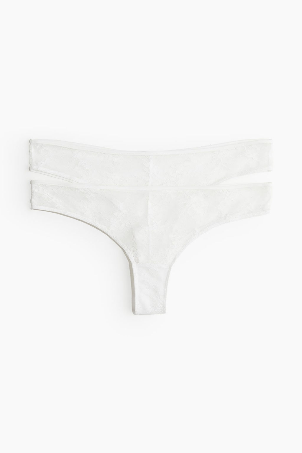 Pack de 2 bragas Brazilian de encaje - H&m фото 5