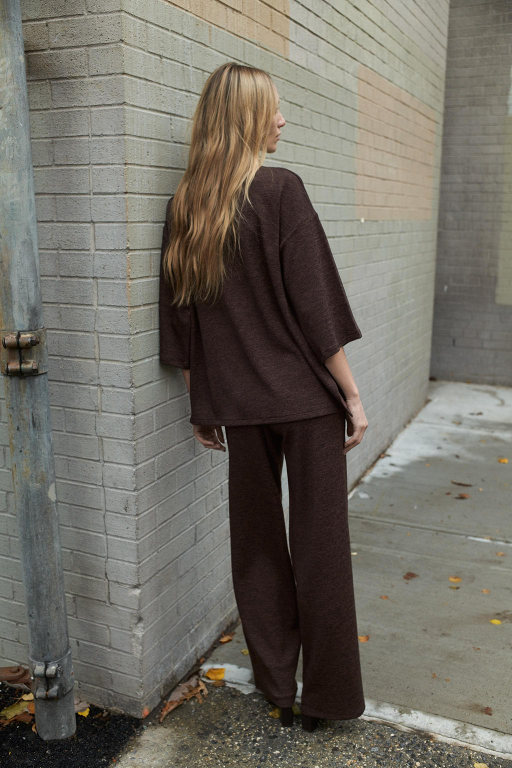 BASIC PIQU_ TROUSERS