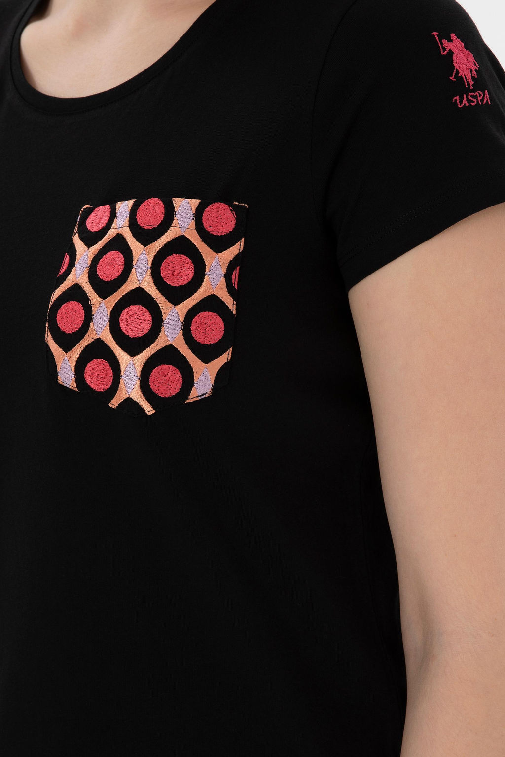 Kad_n Siyah Ti__rt Sepette S_rpriz _ndirim - U.s. polo assn фото 7