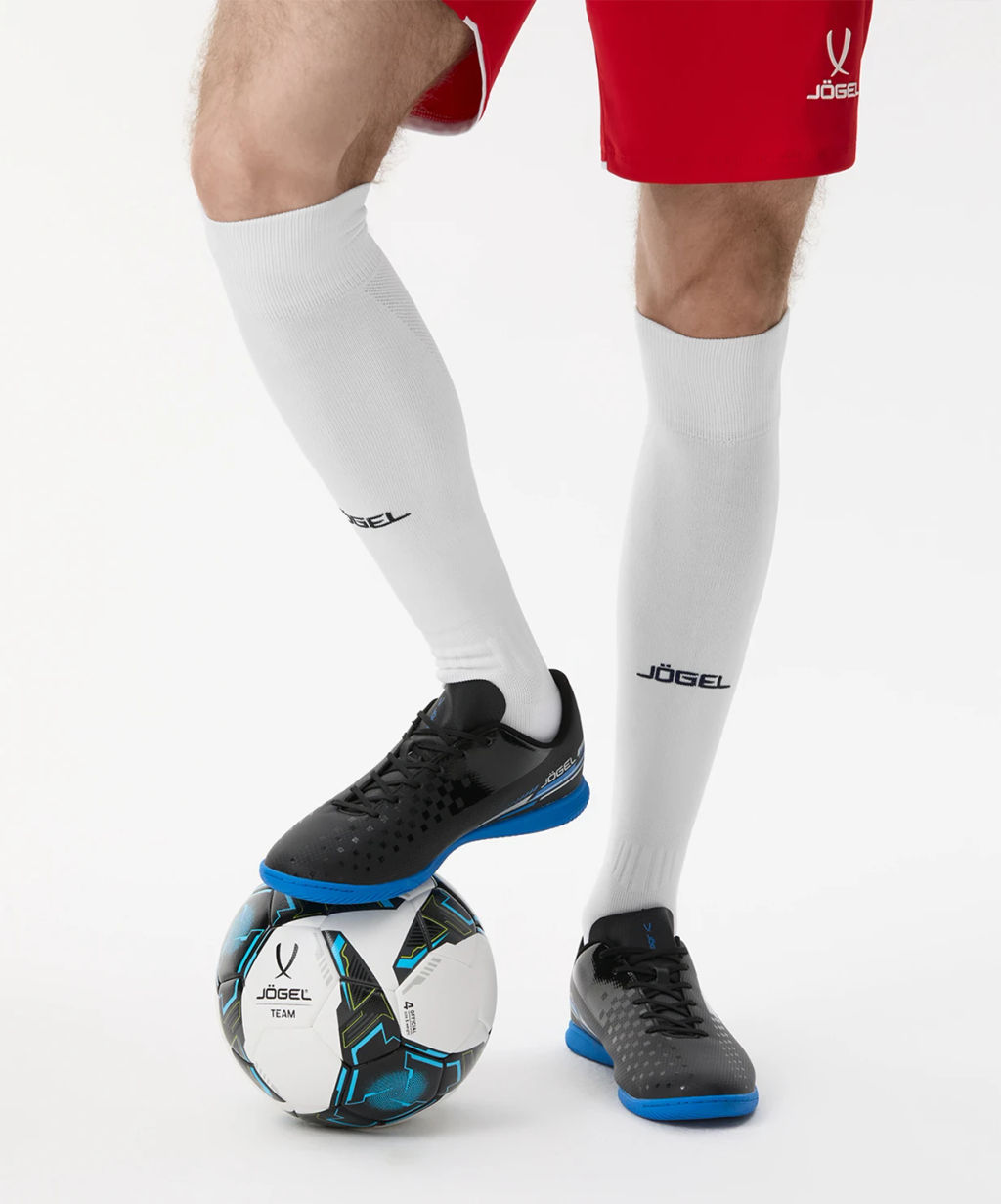 Бутсы зальные JOGEL Evofly IN Talant Black/blue  фото 9