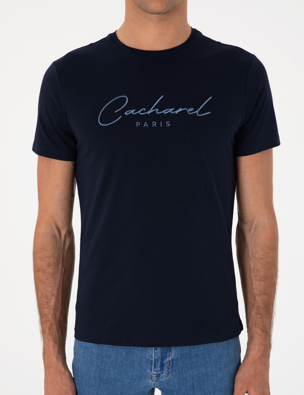 Lacivert Slim Fit Ti__rt - Cacharel фото 6