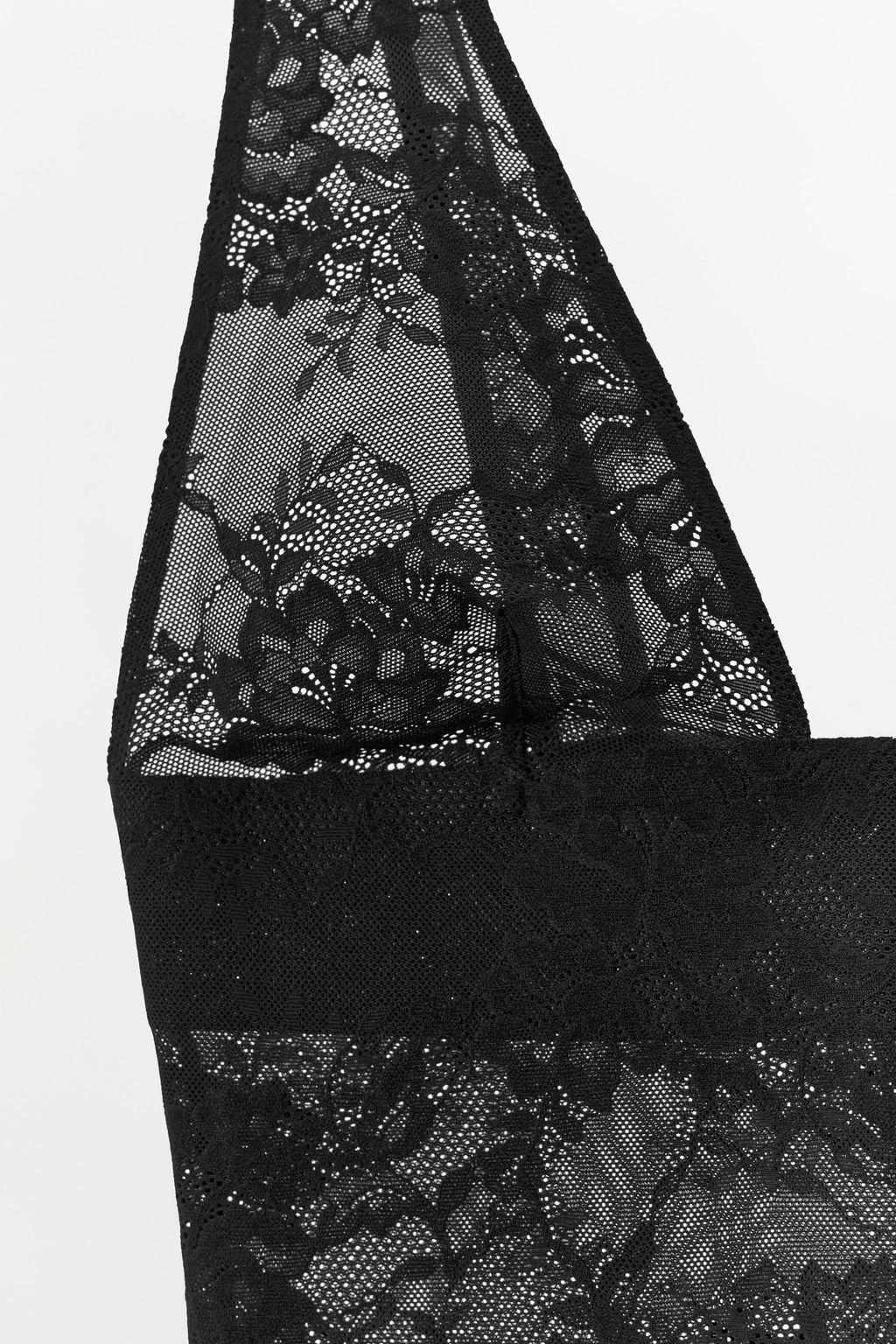LACE POLYAMIDE BODYSUIT - Zara фото 6