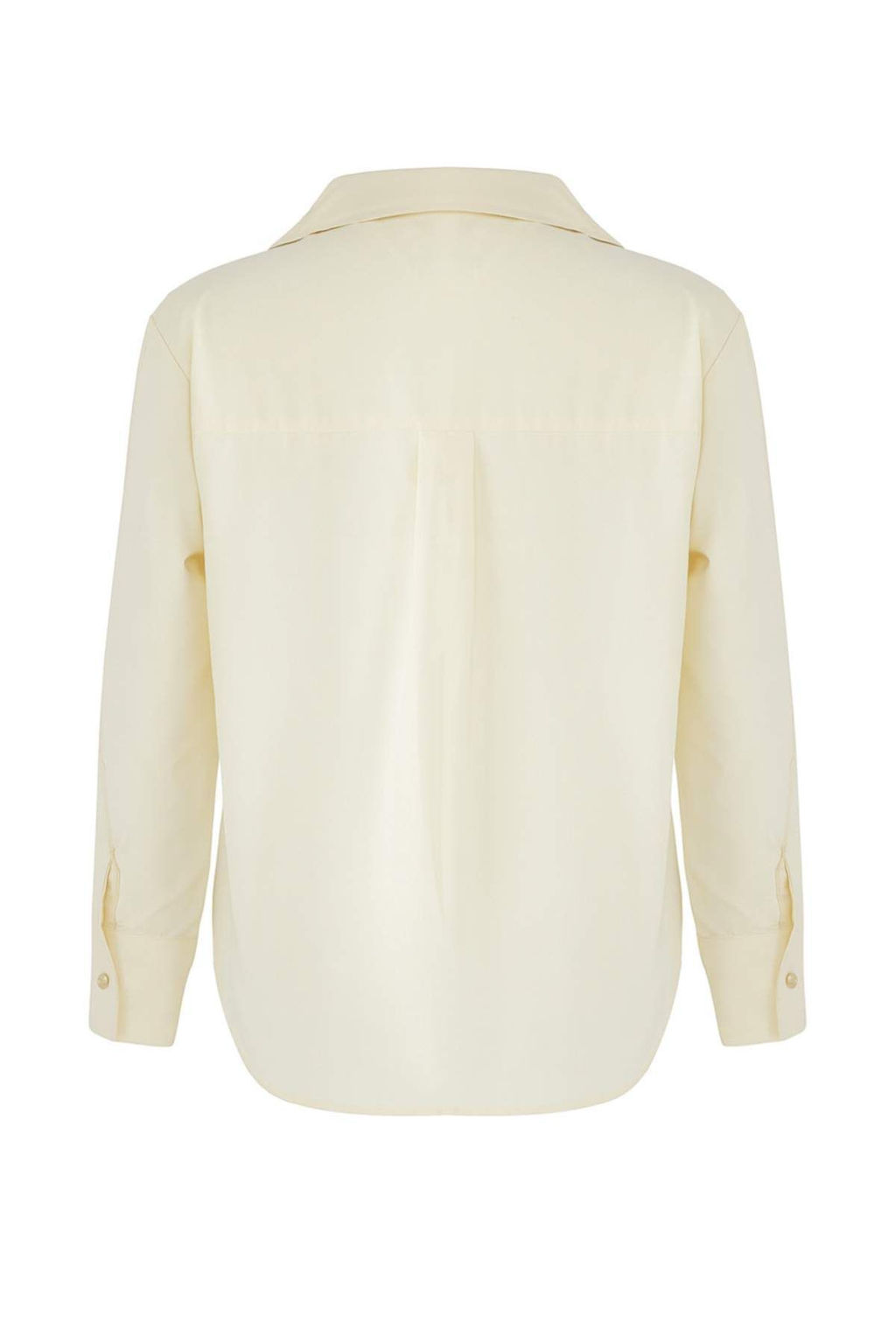 Ozel Koleksiyon Tas Yaka Detayl? Dusuk Omuz Gomlek TWOAW26GO00035 - Trendyolmilla фото 6