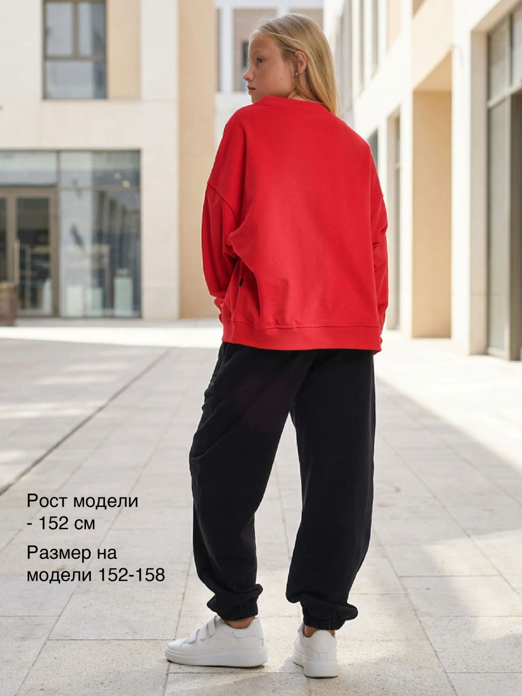 Свитшот для девочки 22-7633 св.серый - Mini maxi фото 47