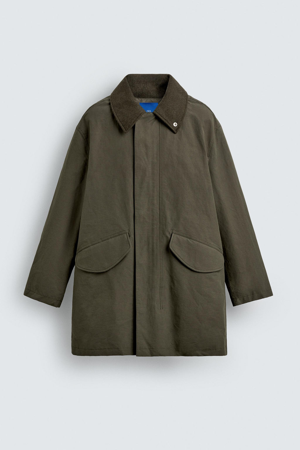 TECHNICAL PARKA WITH CONTRAST COLLAR AARON LEVINE X ZARA  фото 6