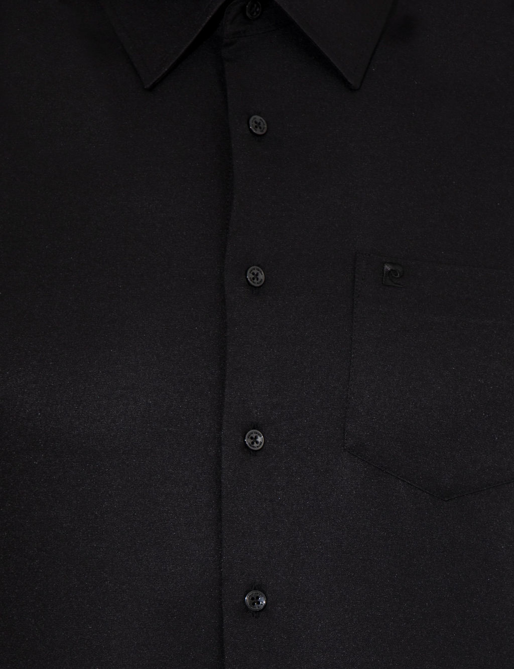 Siyah Regular Fit Uzun Kollu Klasik G_mlek