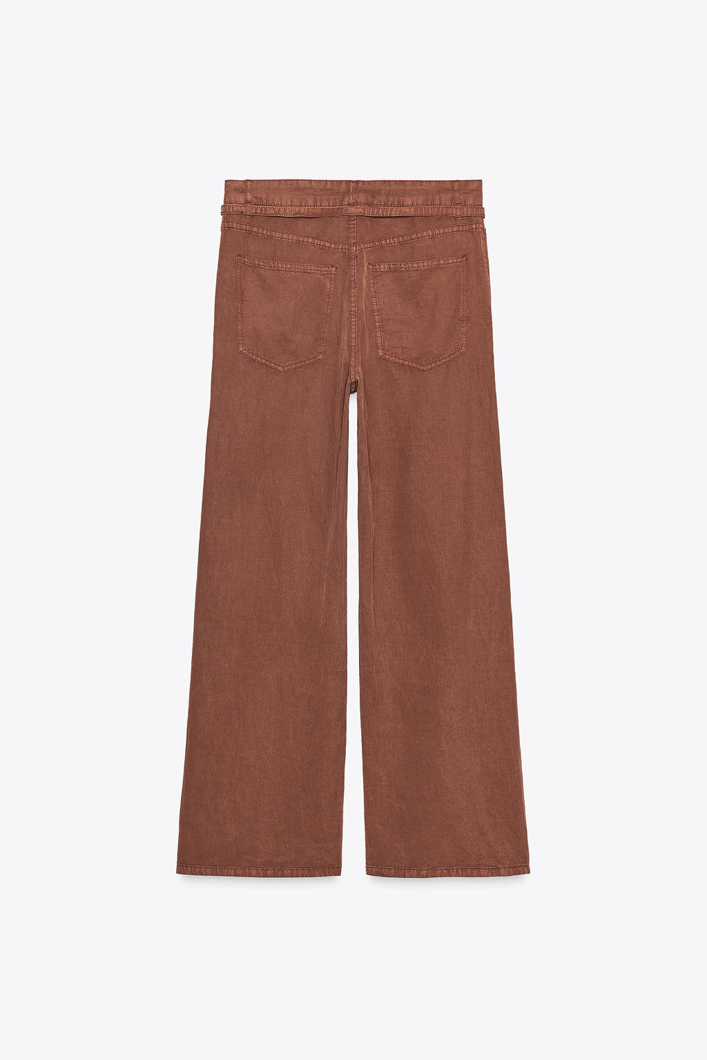 FLOWING TROUSERS WITH BELT - Zara фото 7