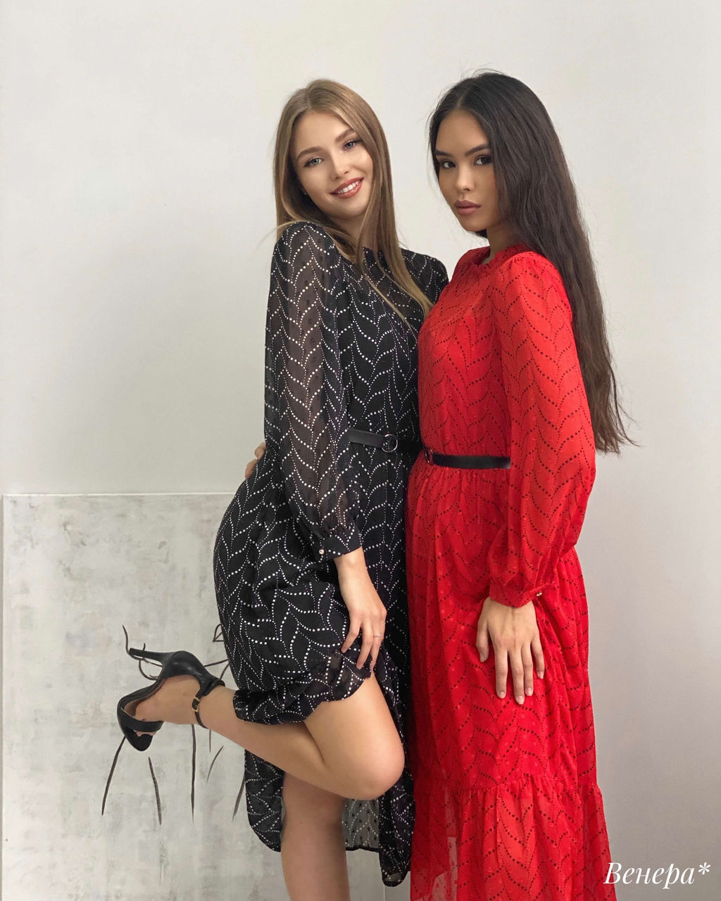 Платье Венера (черный)* - Nadi bordo фото 7