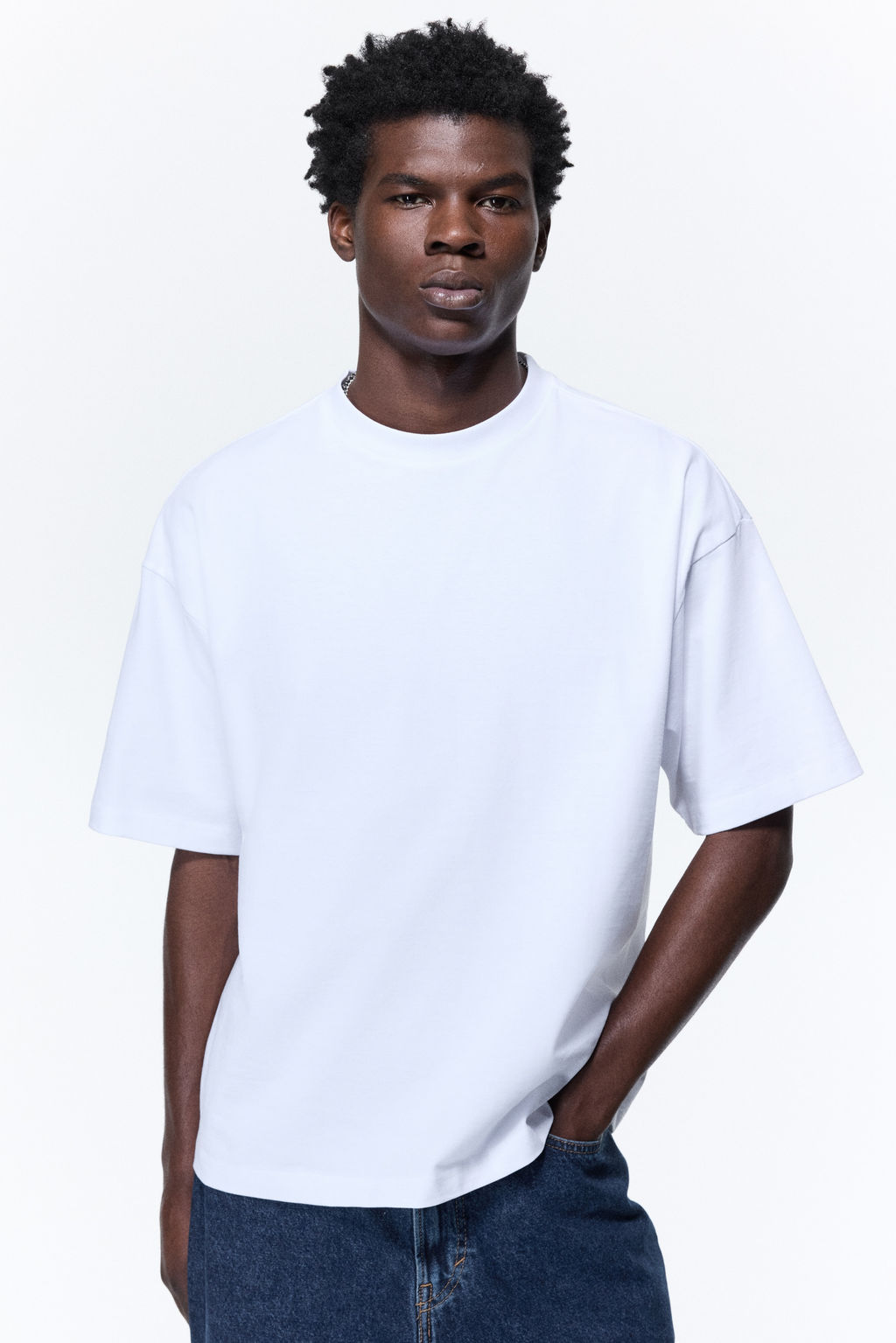 Camiseta de algod?n Oversized Fit - H&m фото 7