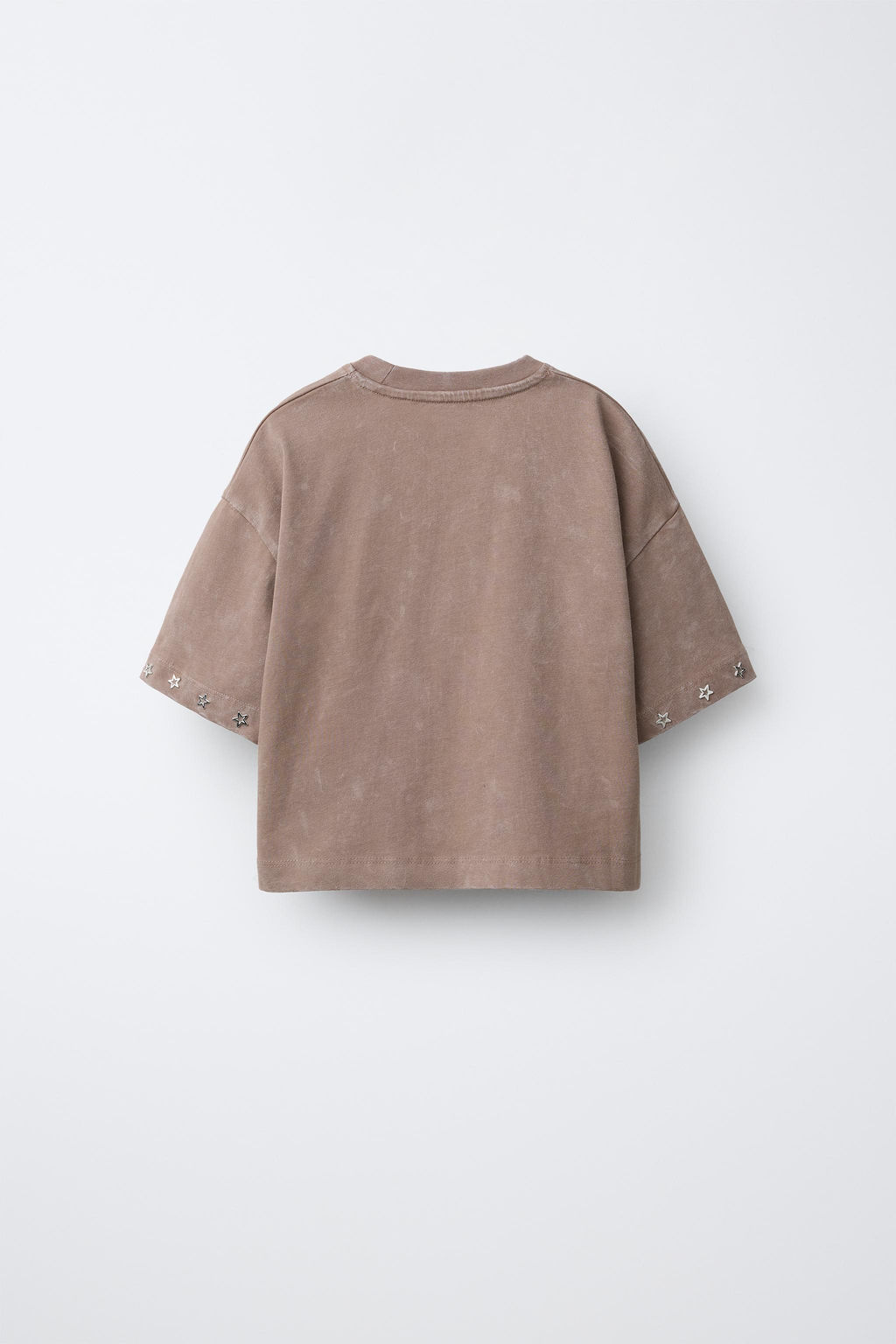 CAMISETA ESTRELLAS BRILLO / Tierra - Zara фото 4