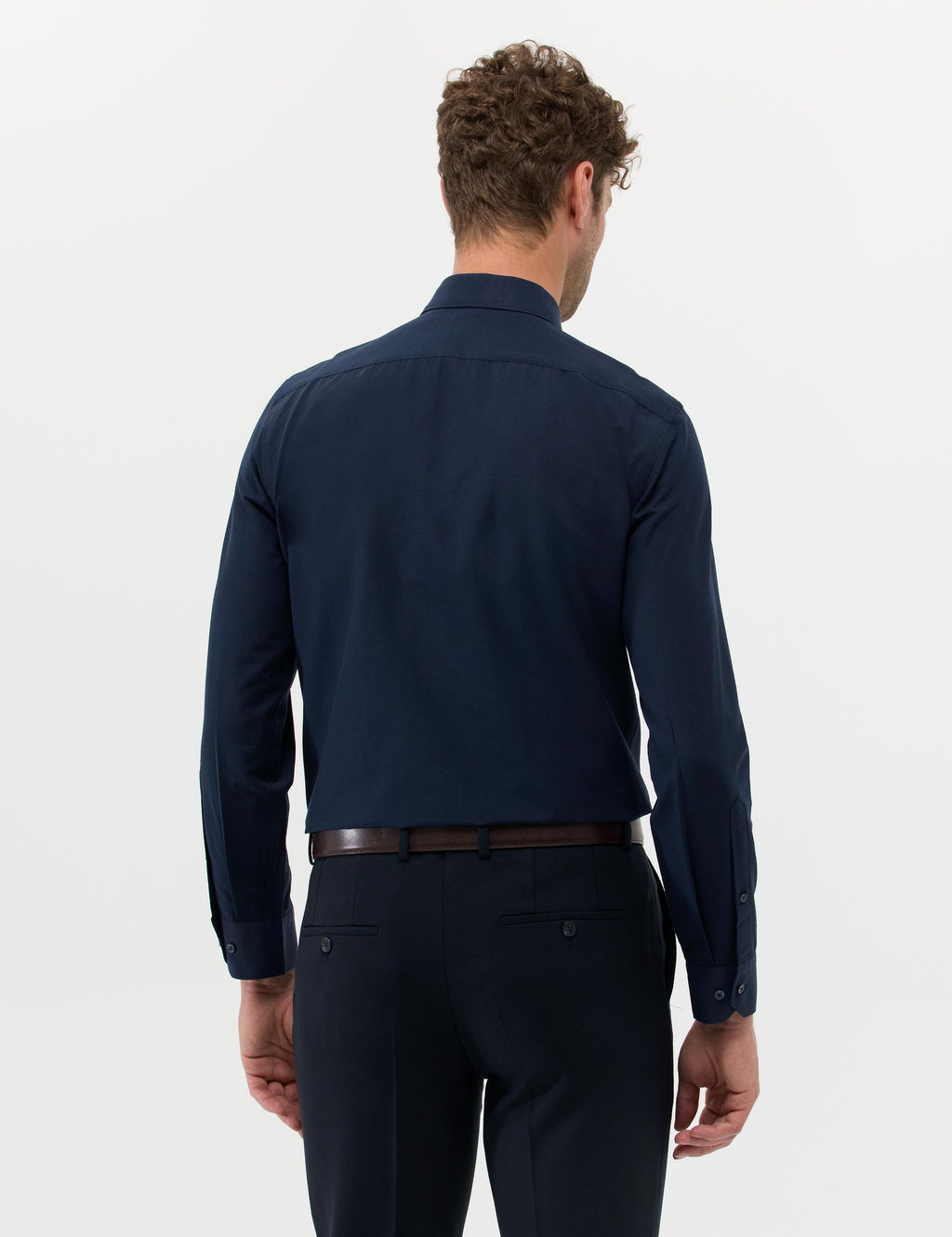 Lacivert Slim Fit Uzun Kollu Basic G_mlek - Pierre cardin фото 5