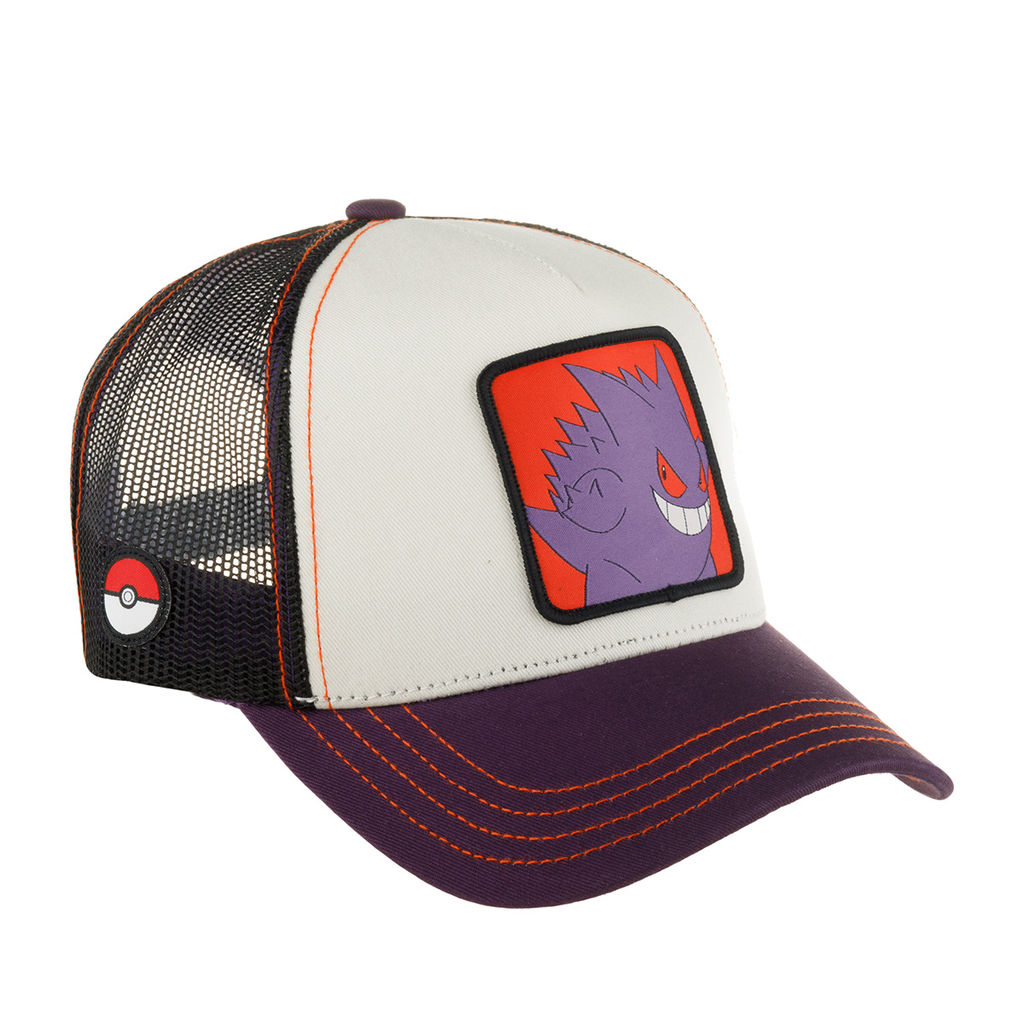 Бейсболка CAPSLAB арт. CL/PKM5/1/CT/GEN Pokemon Gengar (фиолетовый / белый)  фото 4