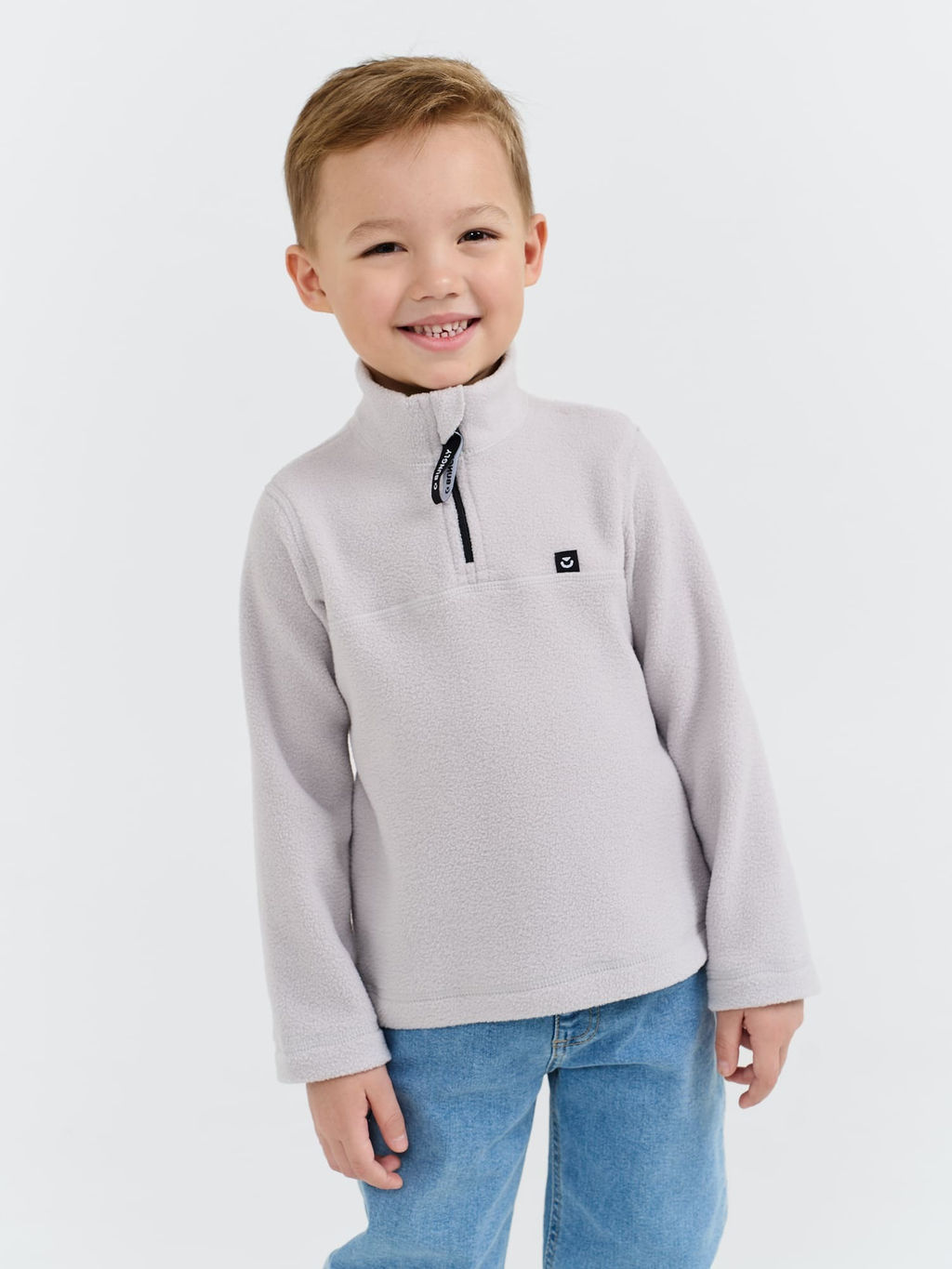 Олимпийка флисовая "Пепел"