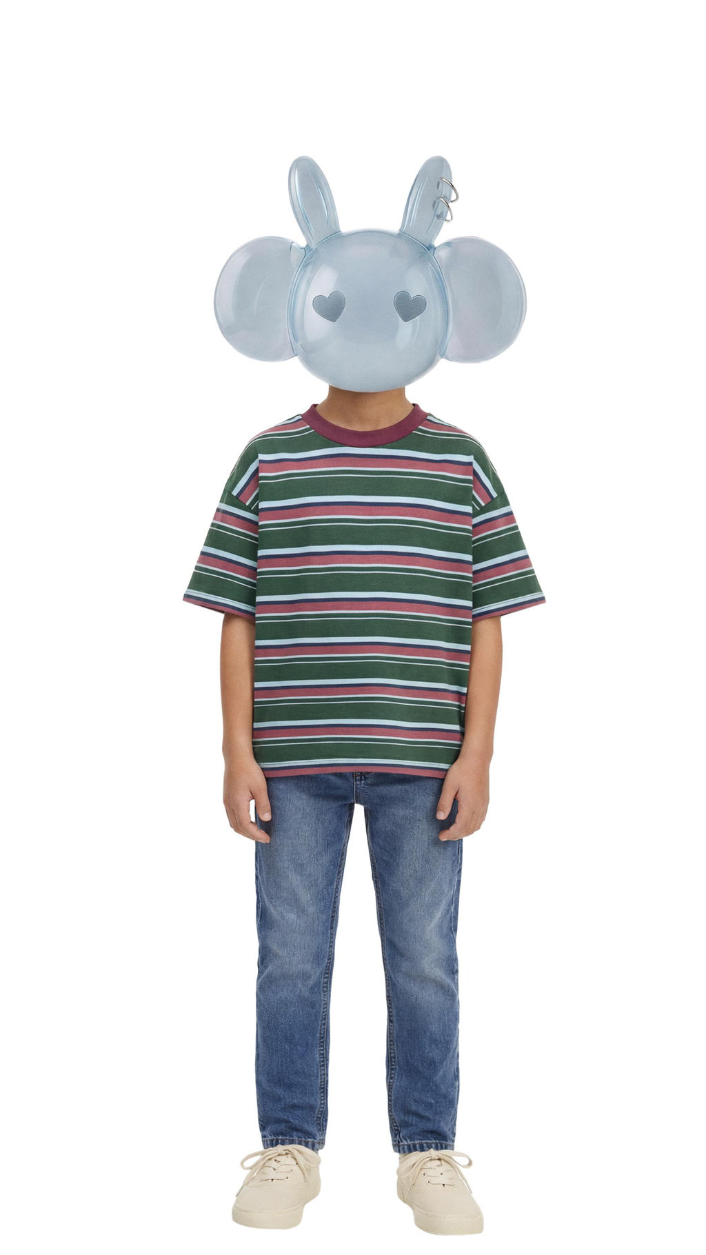 CAMISETA ESTAMPADA RAYAS / Verde - Zara фото 6