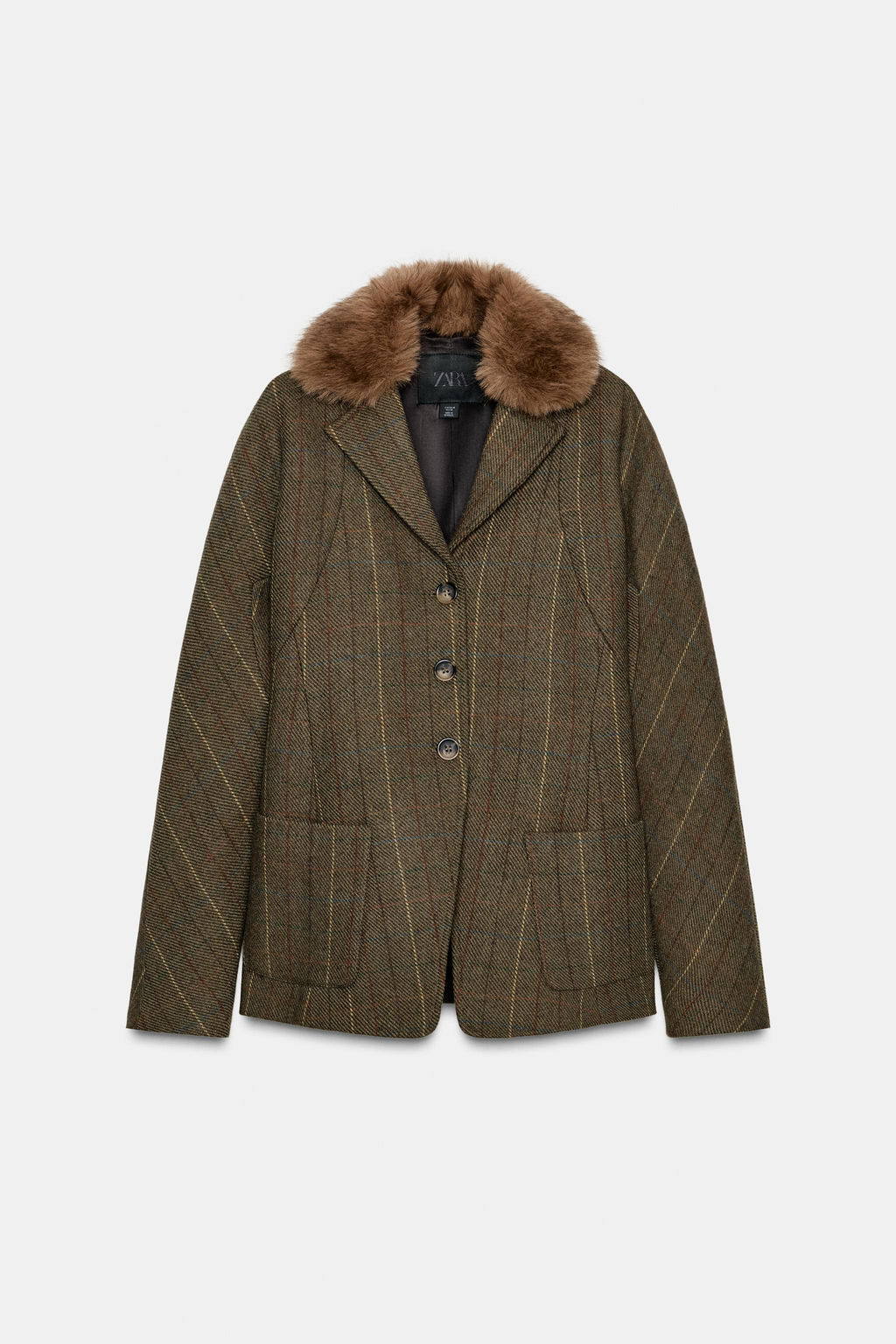 WOOL BLEND BLAZER ZW COLLECTION - Zara фото 7