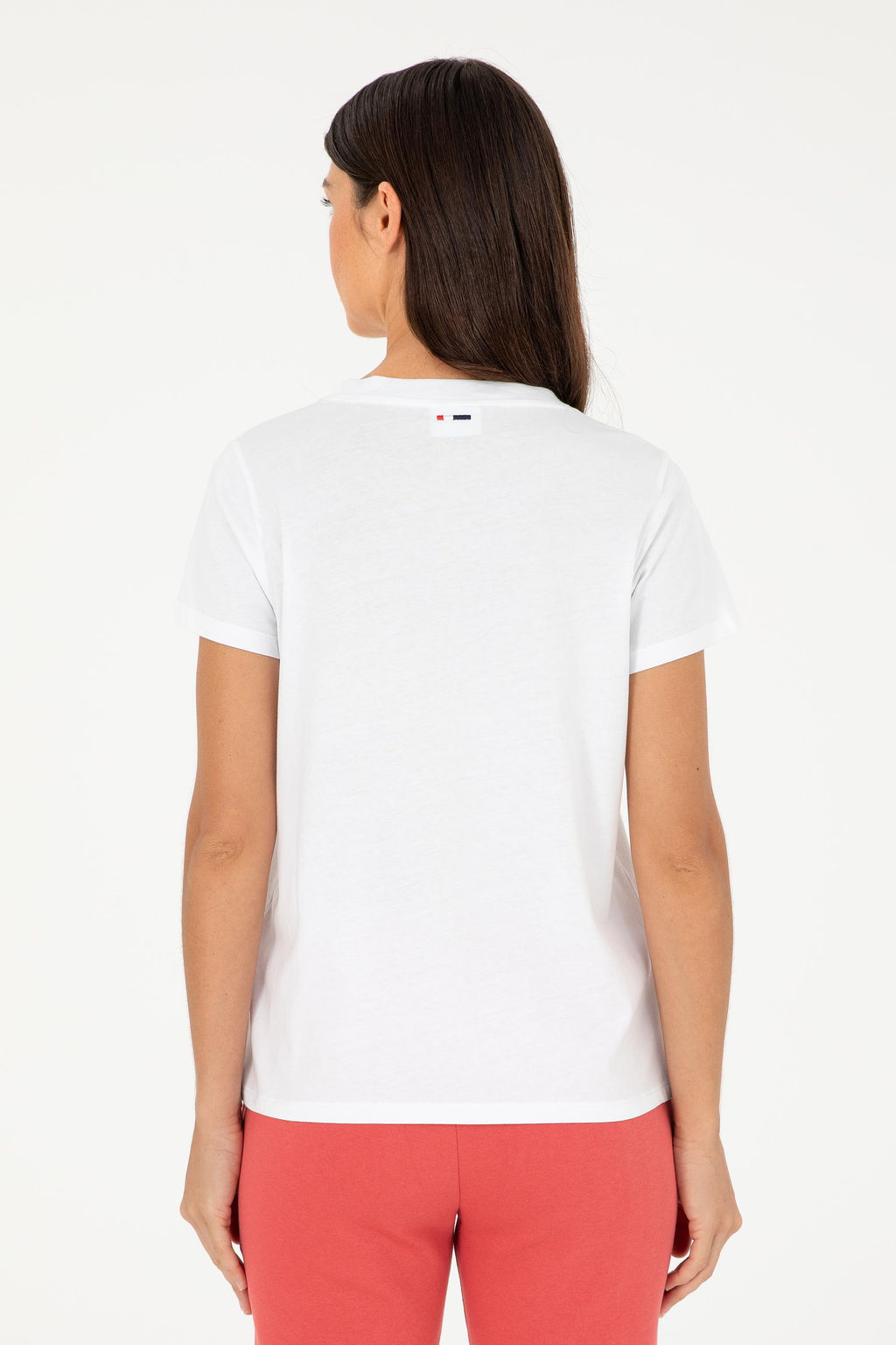 U. S. Polo Assn / Женская белая базовая футболка - U.s. polo assn фото 12