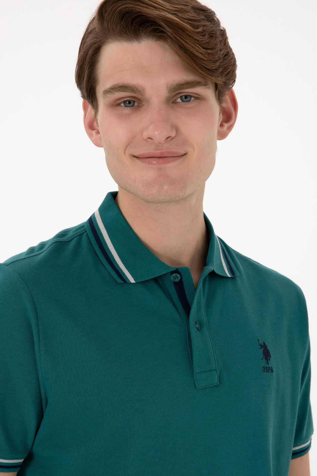 Erkek Koyu Ye_il Basic Ti__rt Sepette S_rpriz _ndirim - U.s. polo assn фото 3