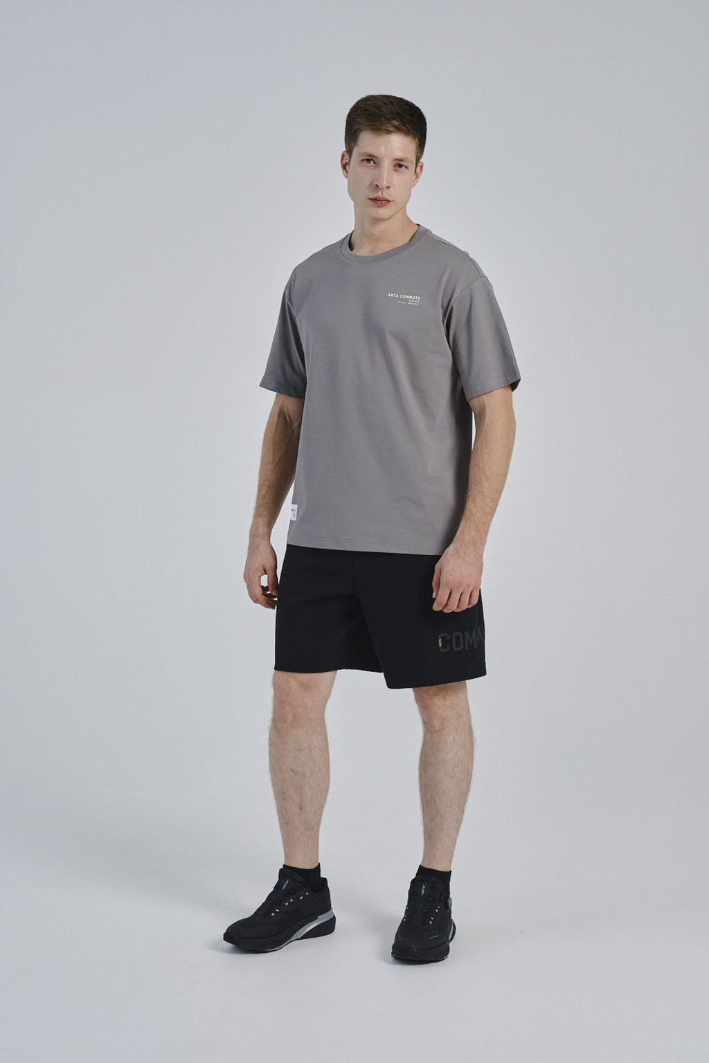 Шорты трикотажные Черный COMMUTE Knit Half Pants - Anta фото 2