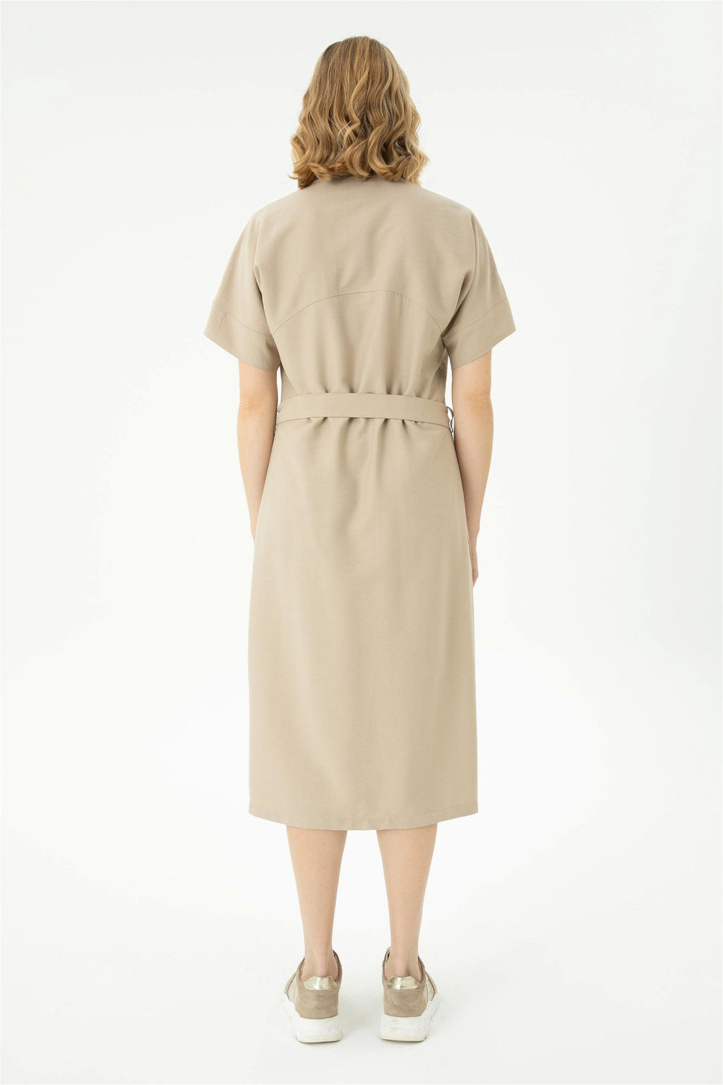 Женское платье из верблюжьей ткани - U.s. polo assn фото 10