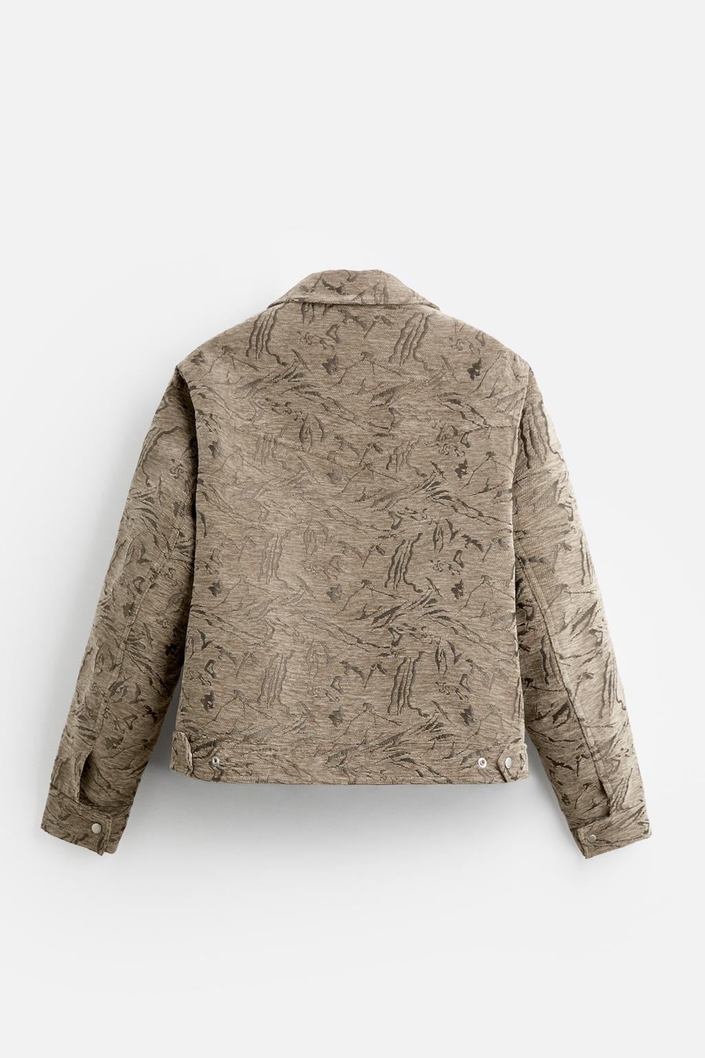 ABSTRACT PRINT JACKET - Zara фото 8
