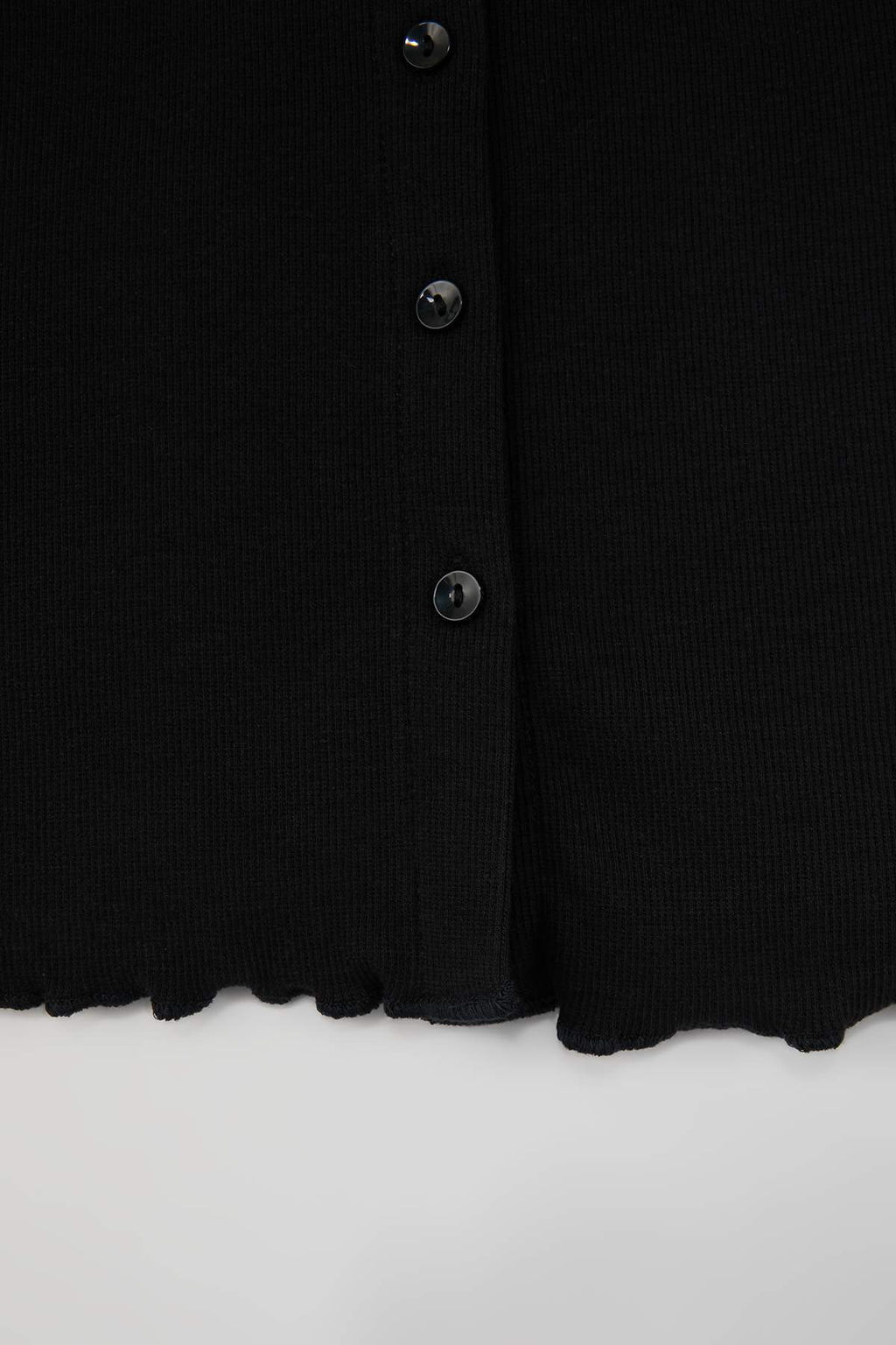 Wardrobe Essentials-Ac?k Pembe Fitted Dugmeli Volanl?/F?rf?rl? Esnek Orme Bluz TWOSS26BZ00171 - Trendyolmilla фото 15