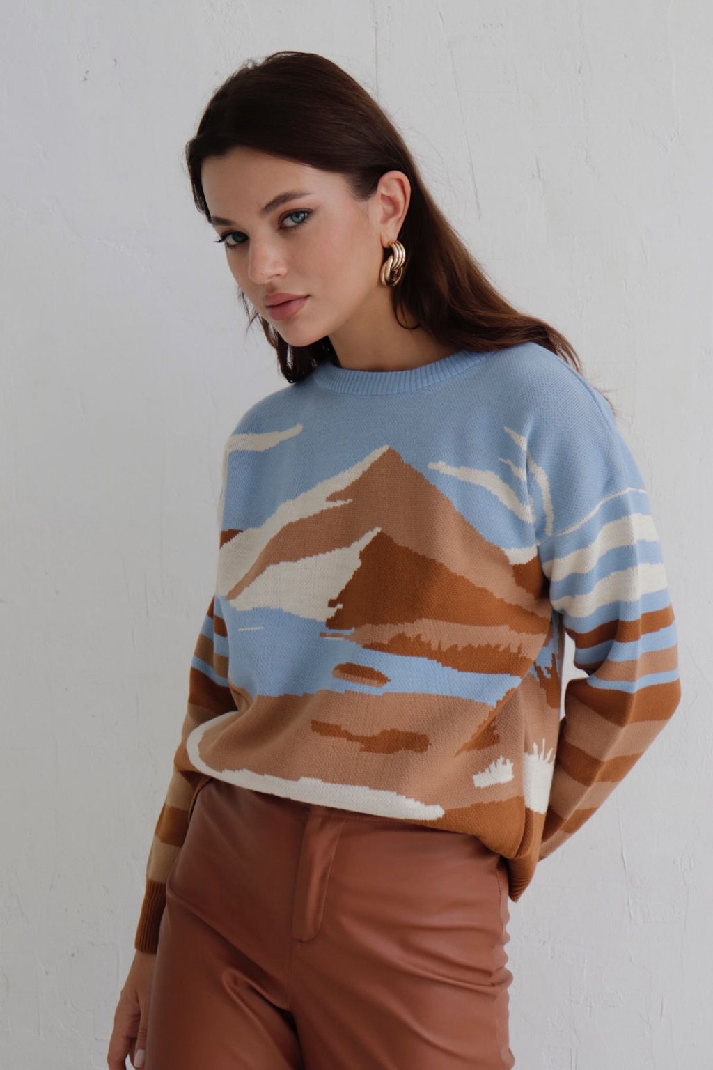 Свитер  Горы с шерстью мериноса - Martichelli фото 13