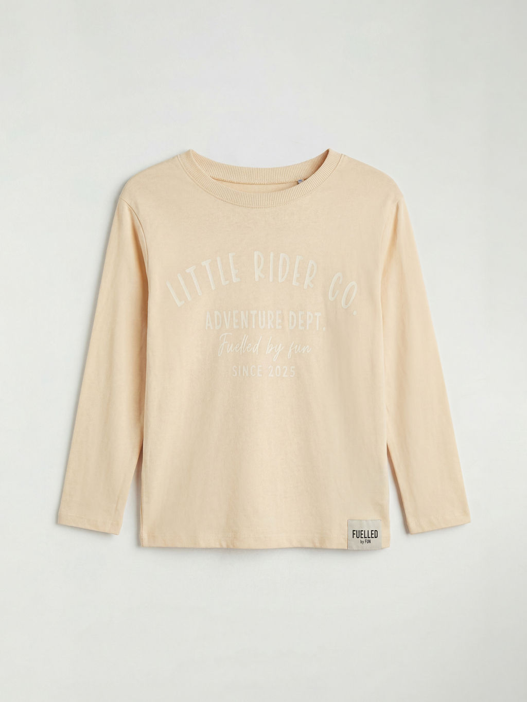 Bisiklet Yaka Bask?l? Erkek ?ocuk Ti??rt