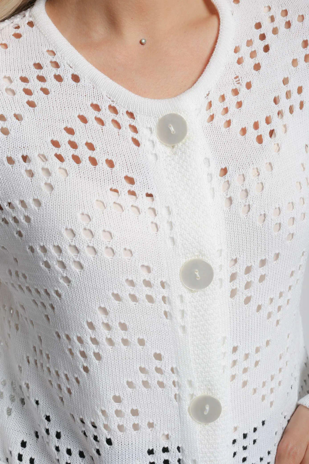 Кардиган С 1539/белый