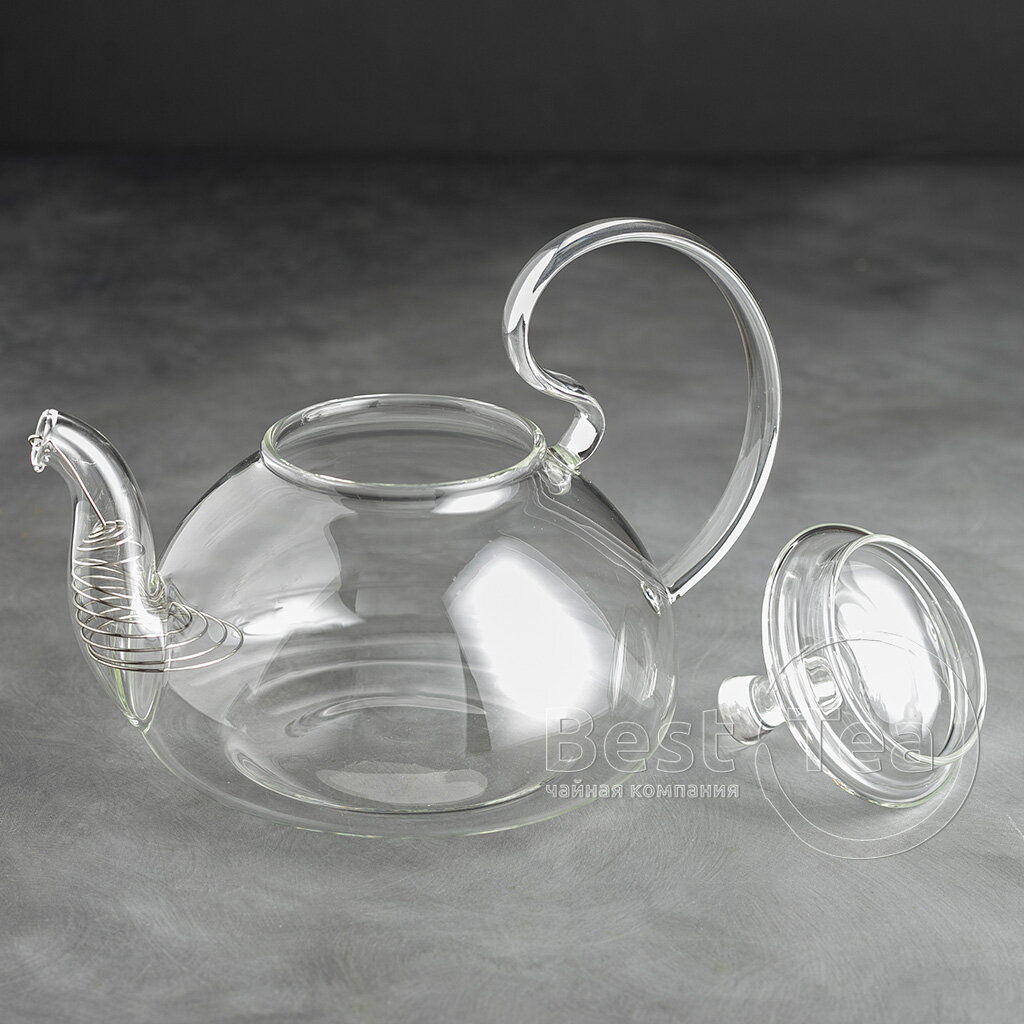 Чайник Ландыш, стекло 750 мл - Fujian Province Guang Fu Tea фото 5