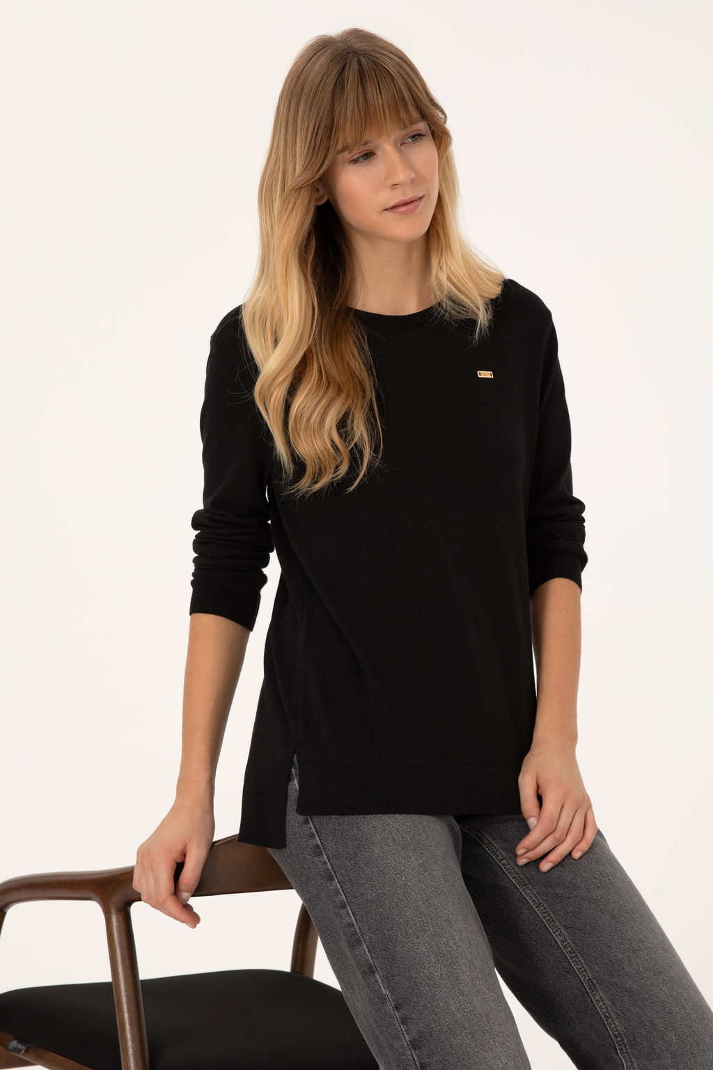 Kad_n Siyah Basic Kazak - U.s. polo assn фото 3