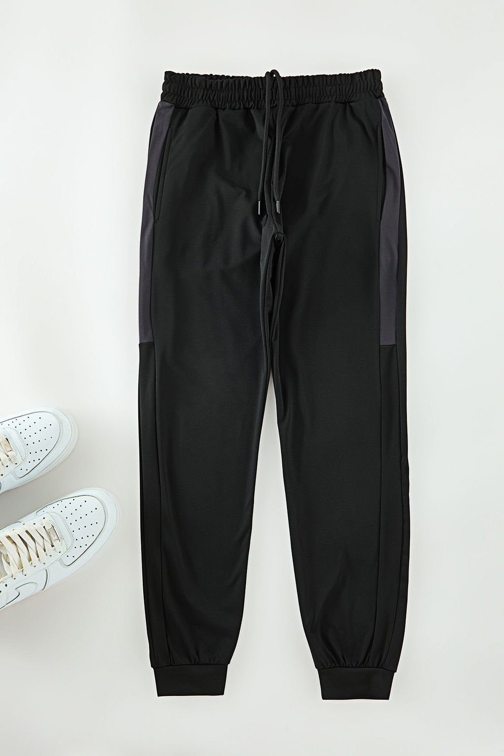 TRENDYOL MAN Siyah Regular/Normal Kesim Renk Bloklu Spor Esofman Alt? TMNAW25EA00030 - Trendyolmilla фото 7