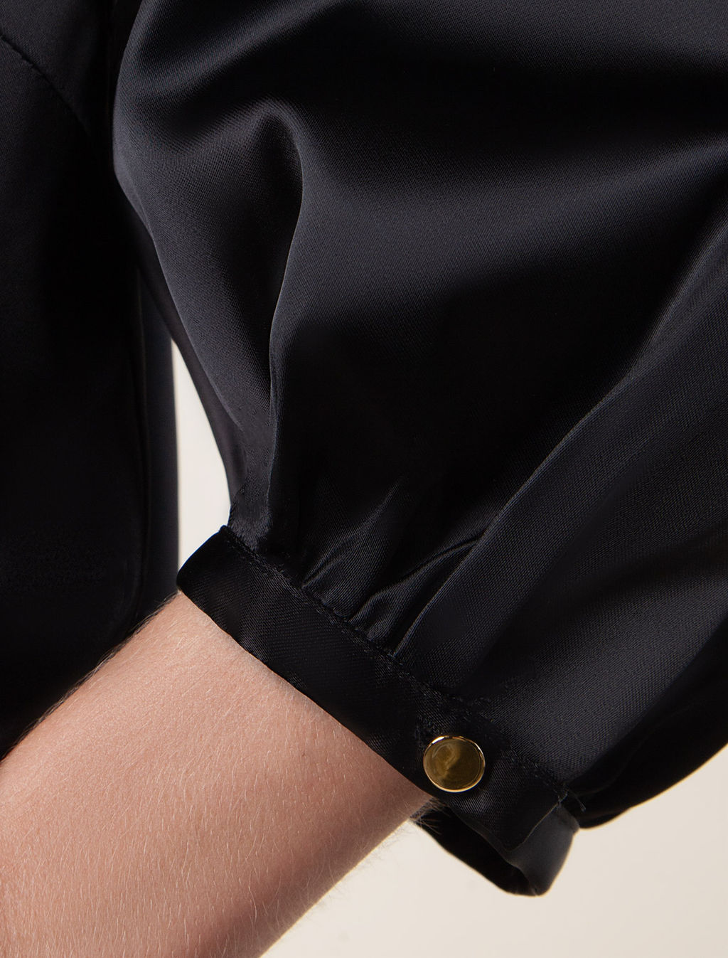 VILATTE / Блузка из струящегося сатина  фото 3