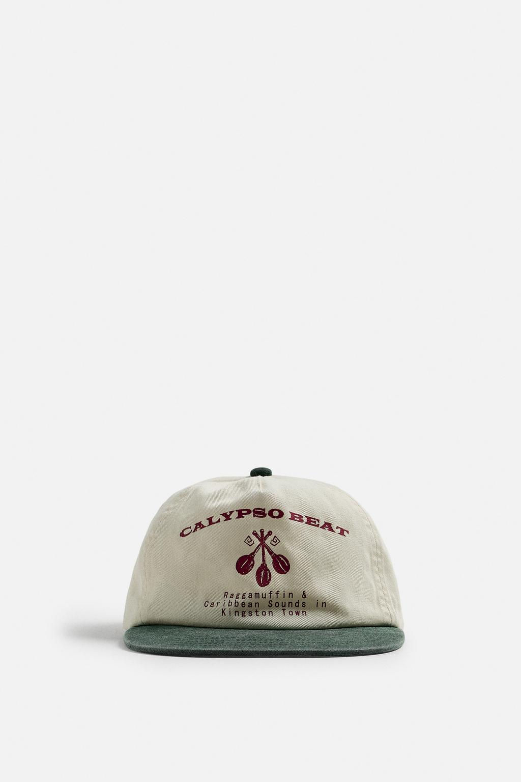 FLAT PEAK PRINTED CAP - Zara фото 2