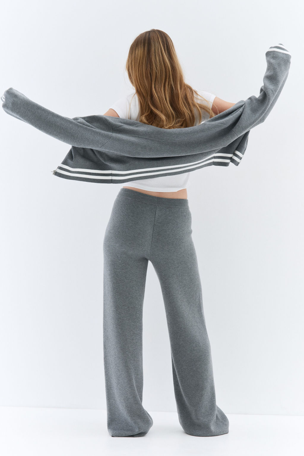 Pantal?n de punto con cord?n de ajuste - H&m фото 5