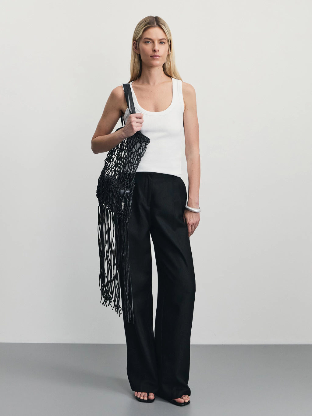 Базовый топ в рубчик / Zarina  фото 2