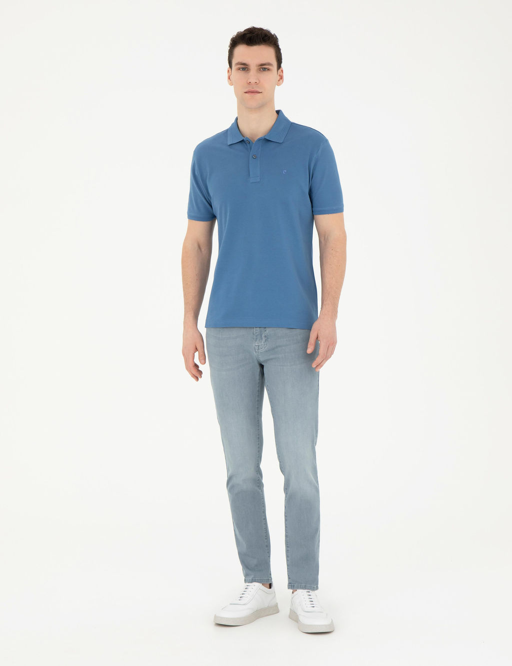 A__k Mavi Slim Fit Jean Pantolon