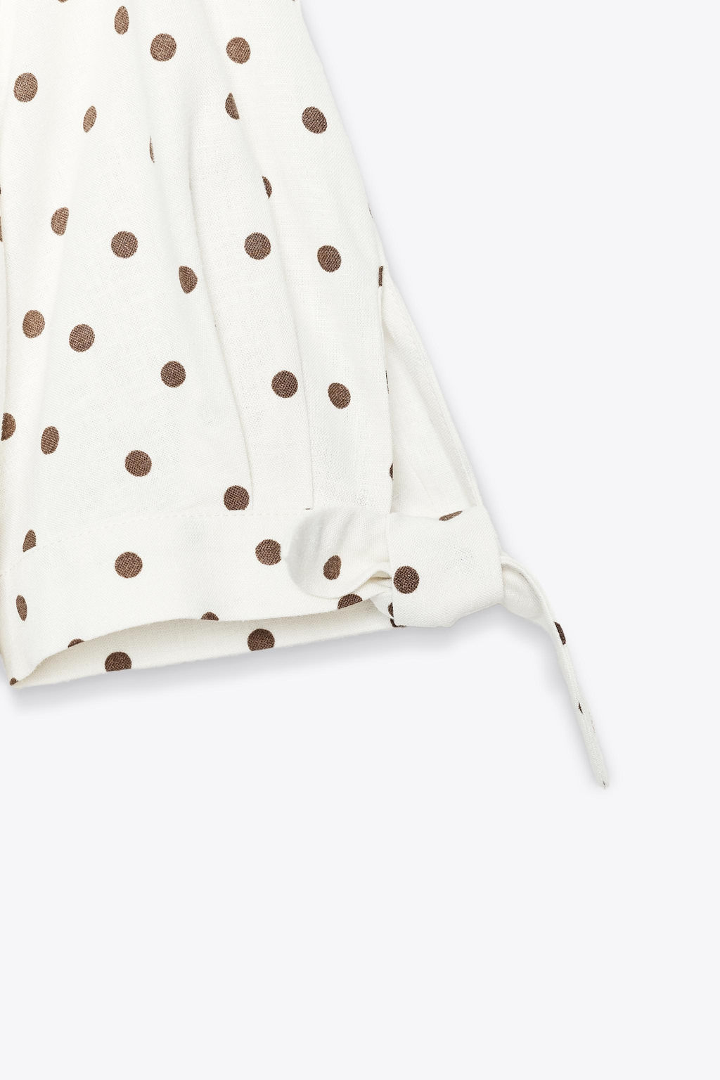 RAMIE TIE SHORT SLEEVE SHIRT - Zara фото 7