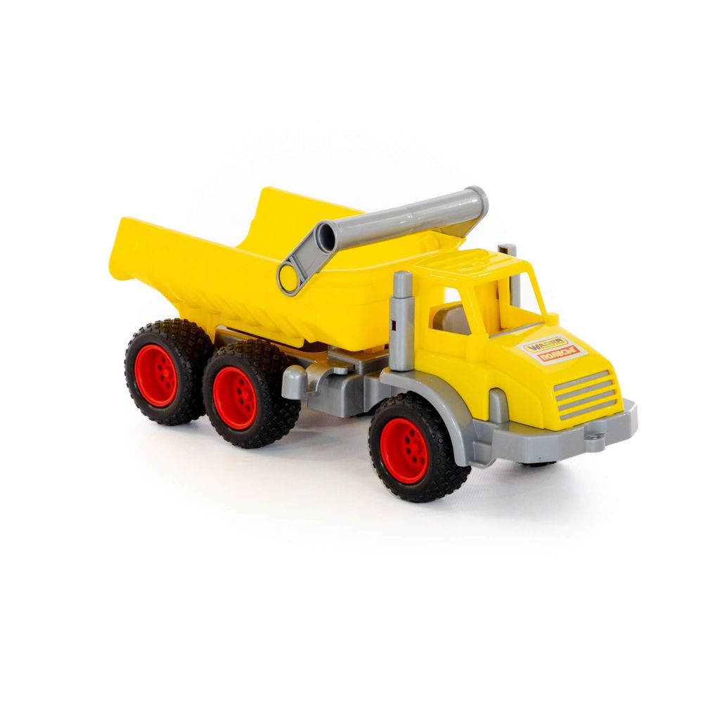 КонсТрак, трёхосный автомобиль-самосвал (в сеточке) - Полесье фото 4