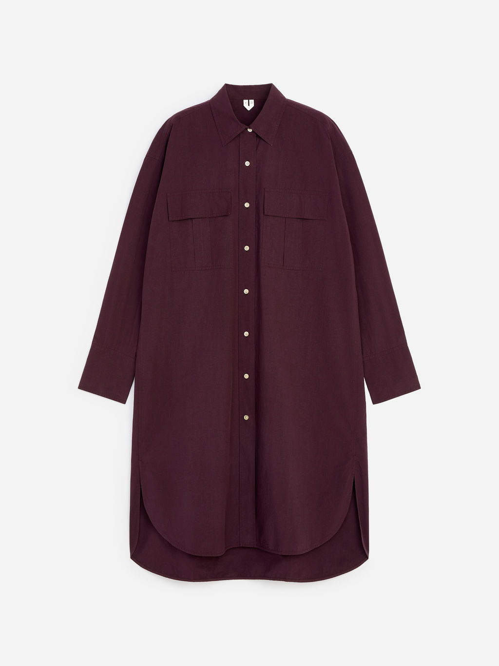 Vestido camisero de algod?n