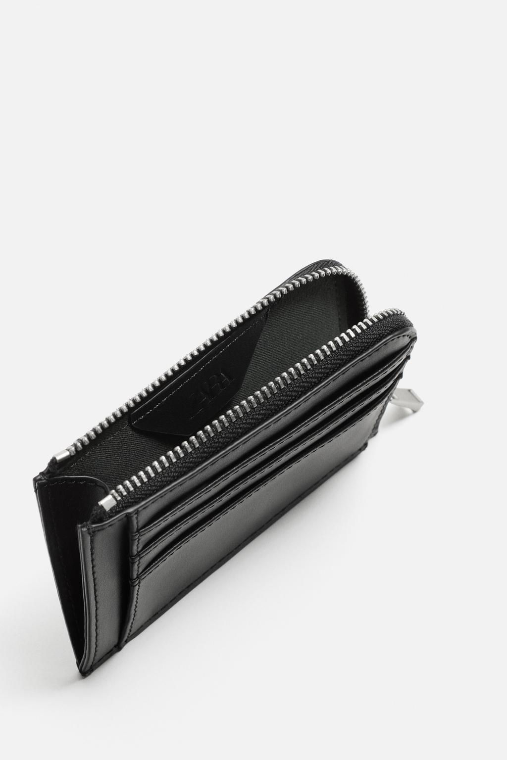 PLAIN CARD HOLDER PURSE - Zara фото 5
