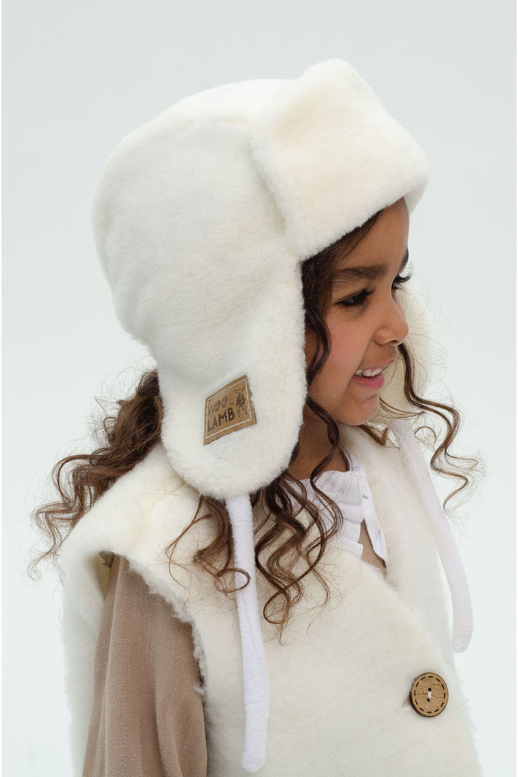 Шапка ушанка ДЕТСКАЯ - Woollamb фото 3