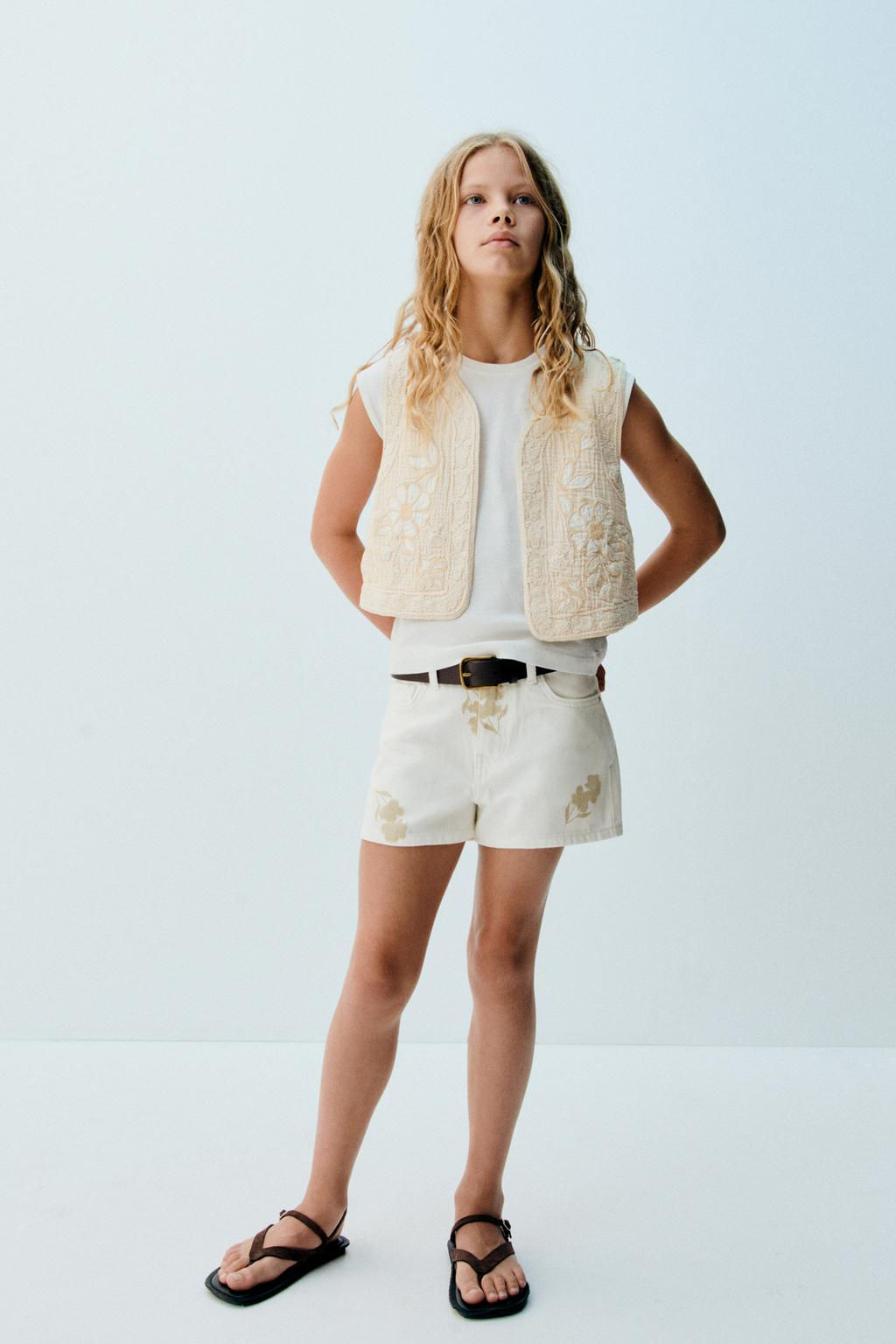 CICEK DESENLI BERMUDA - Zara фото 4